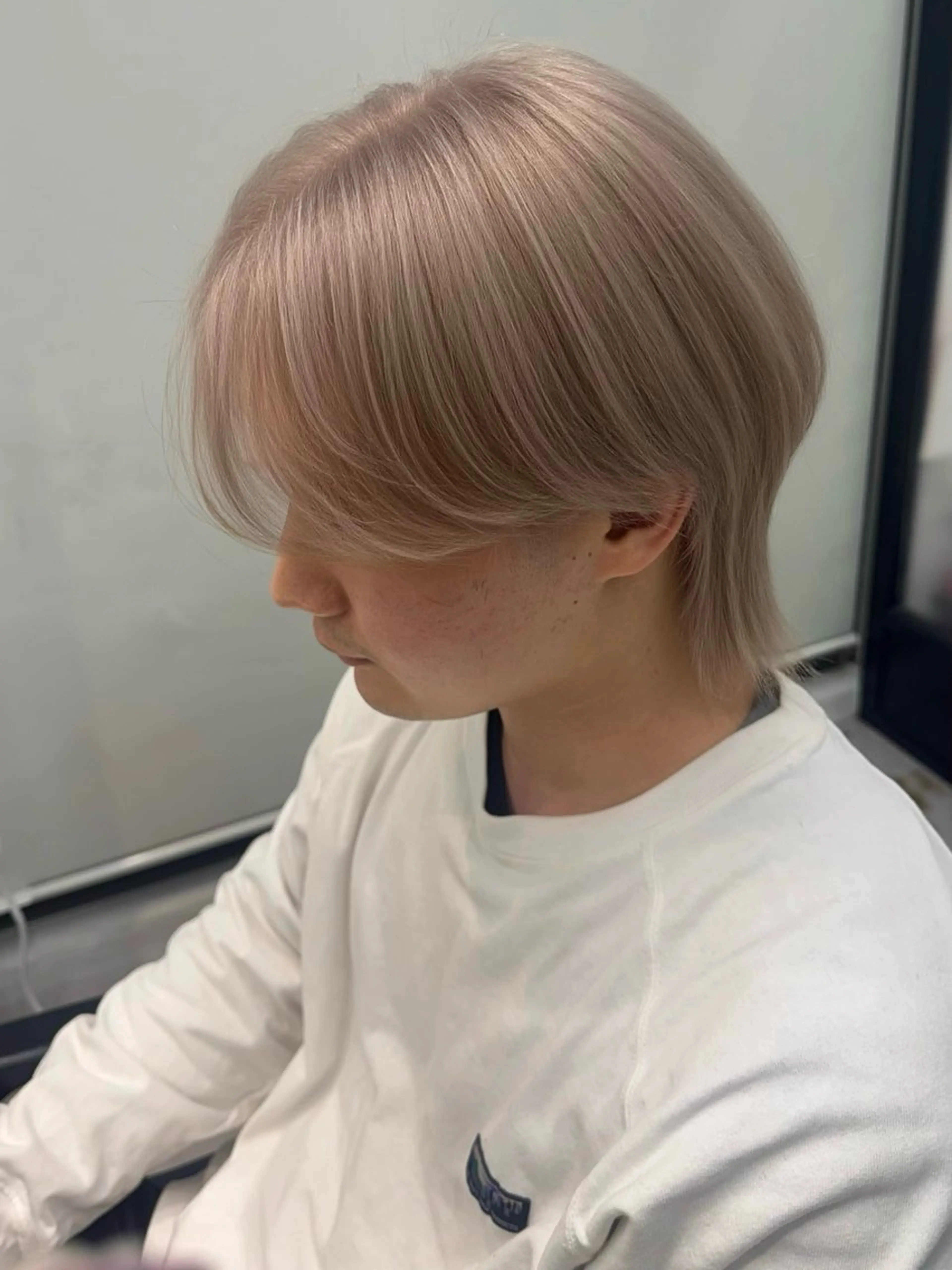 ミディアム ヘアカラー トリートメント SALOWIN 原宿 IL Salice ３F所属・Kaho【mens/ ブリーチ/パーマ】のヘアスタイル