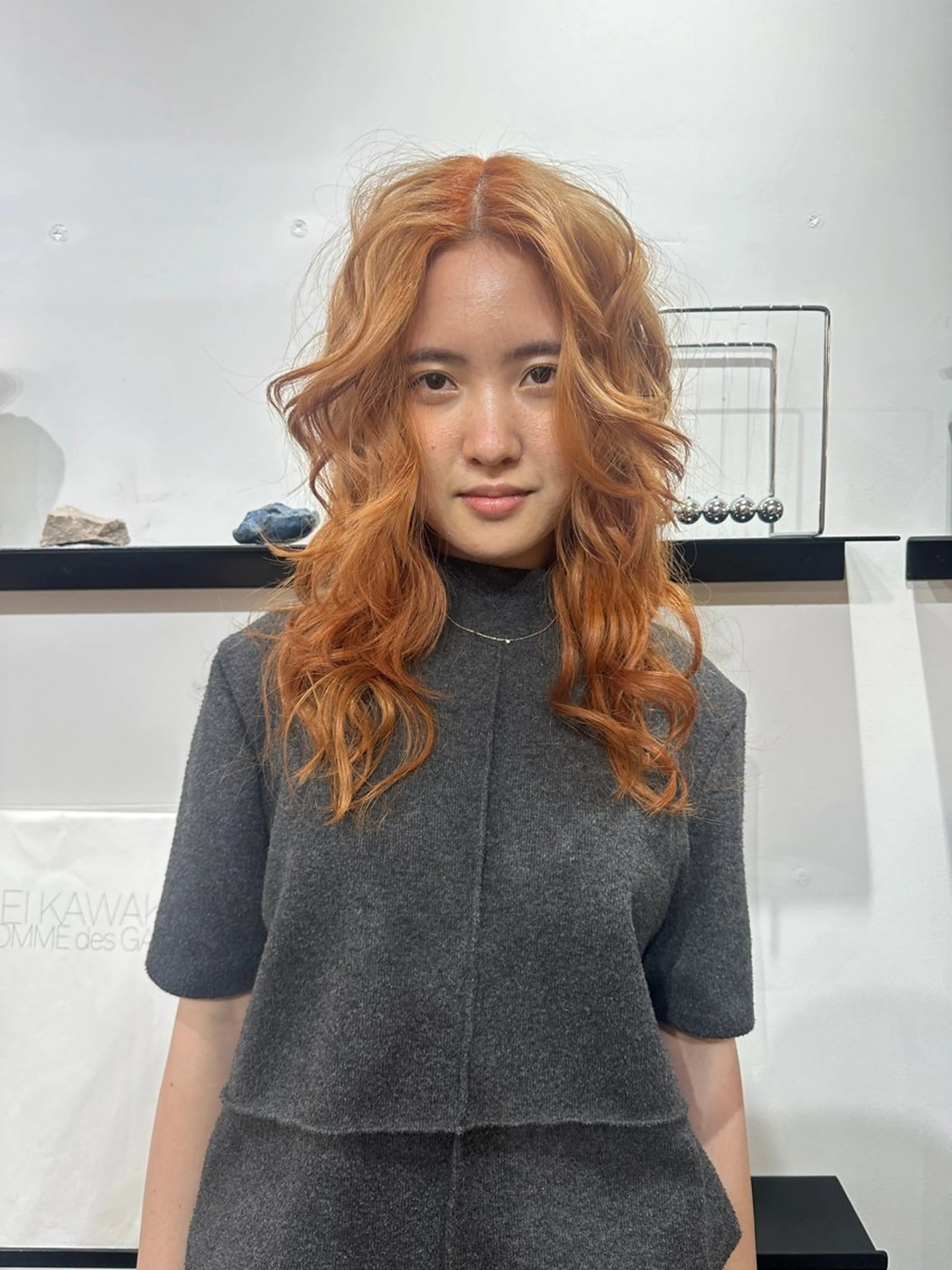 カラー ヘアカラー L/MA所属・MIKU /カラー/ハイトーンのヘアスタイル