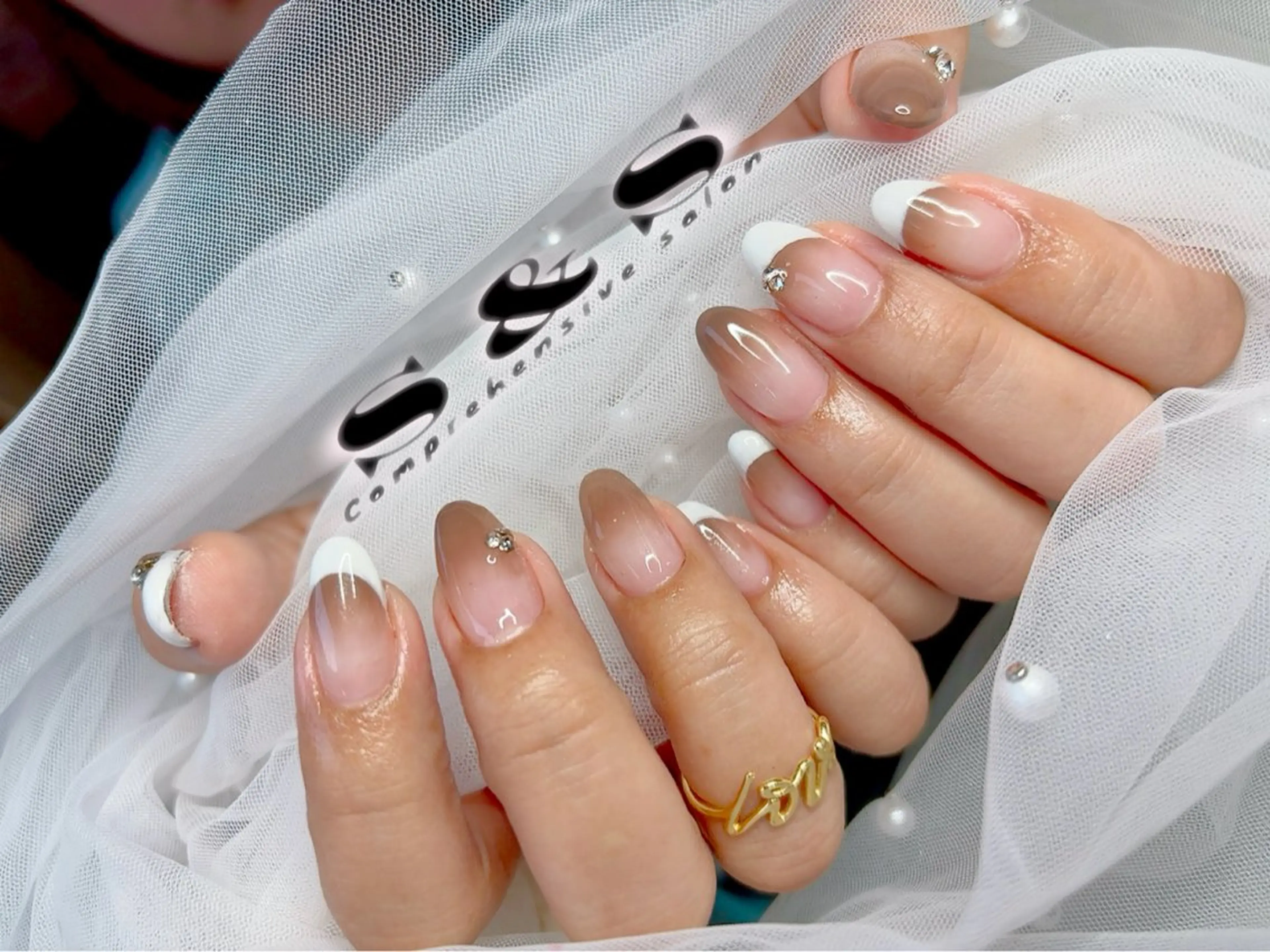 ネイル 長さ出し メンズネイル 持ち込み S&S 村田小百合のネイルデザイン