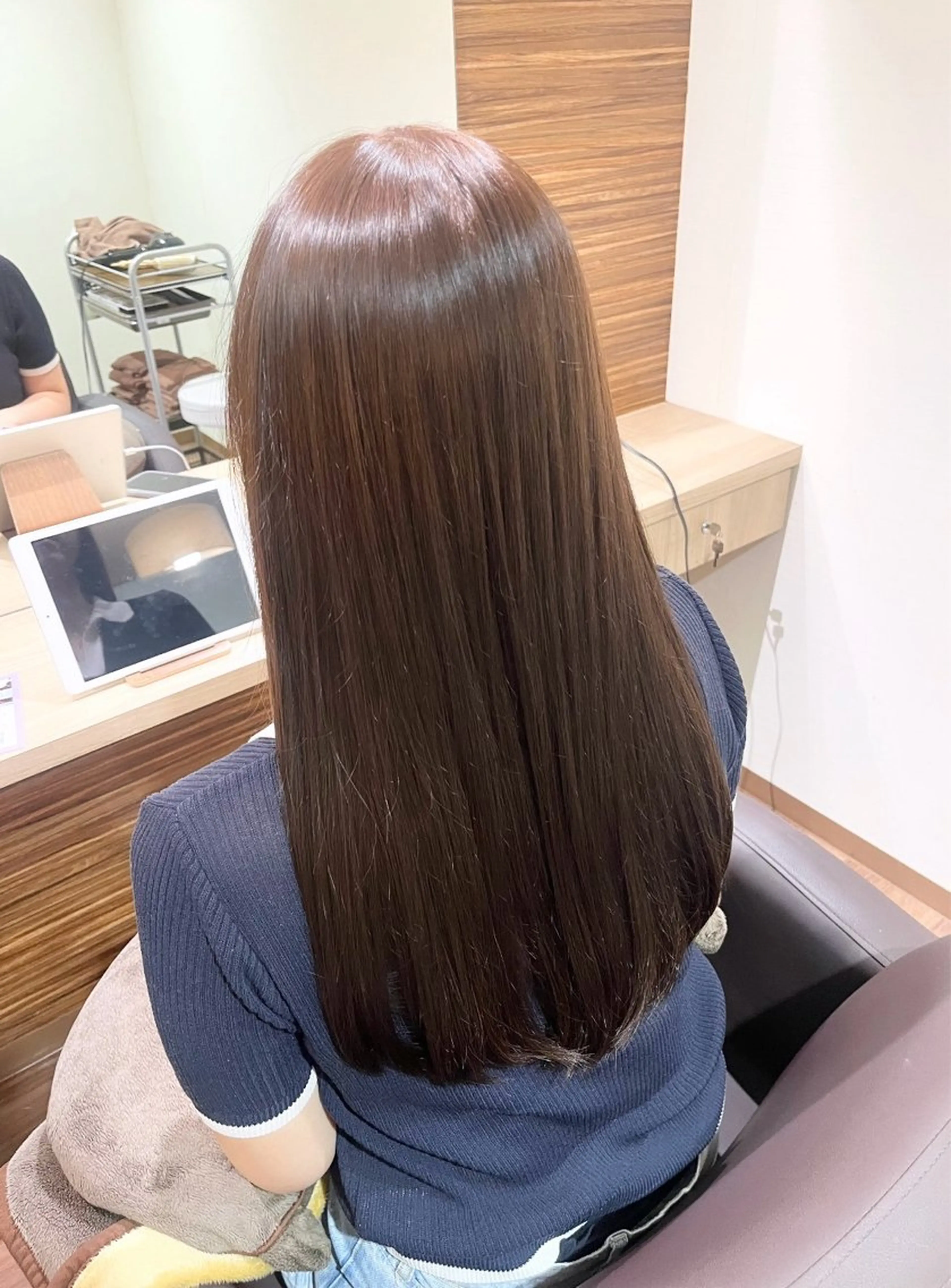 ロング カラー 久保田 あやねのヘアスタイル