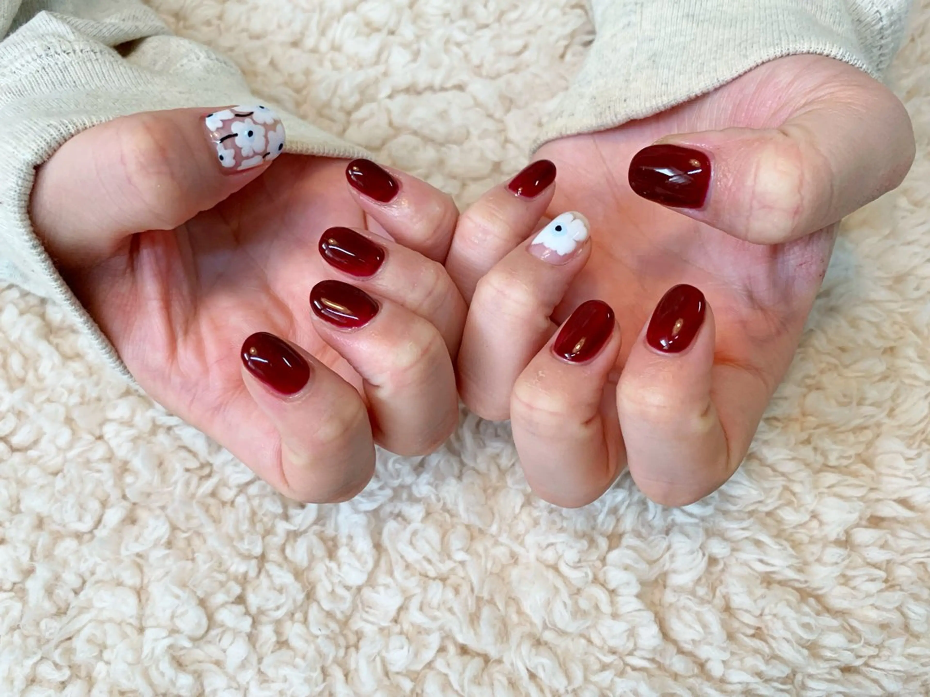 【ハンドオフあり】初回2本アート（アートの種類により別料金・ロング料金有り）の写真