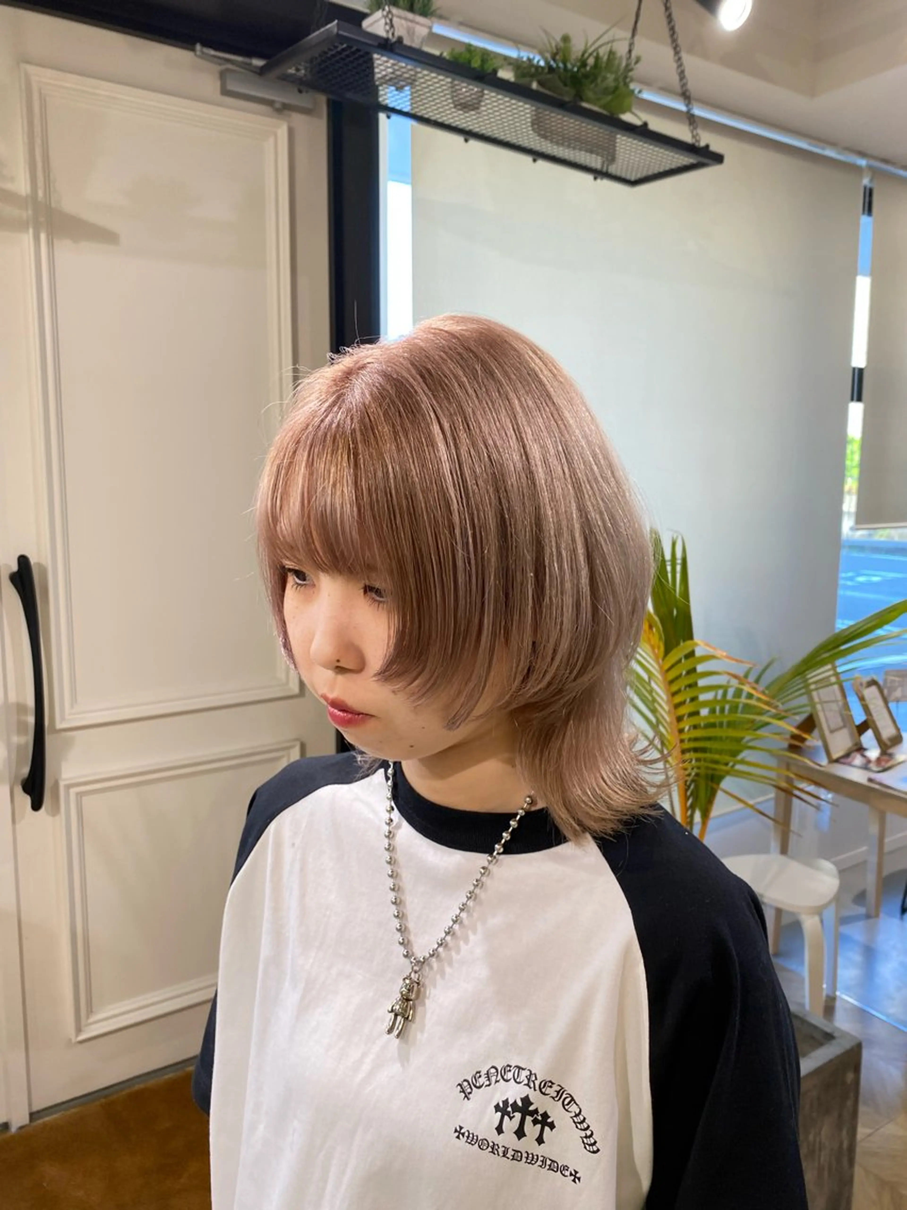 ショート カラー yate'/ Wカラー/小出捷也のヘアスタイル