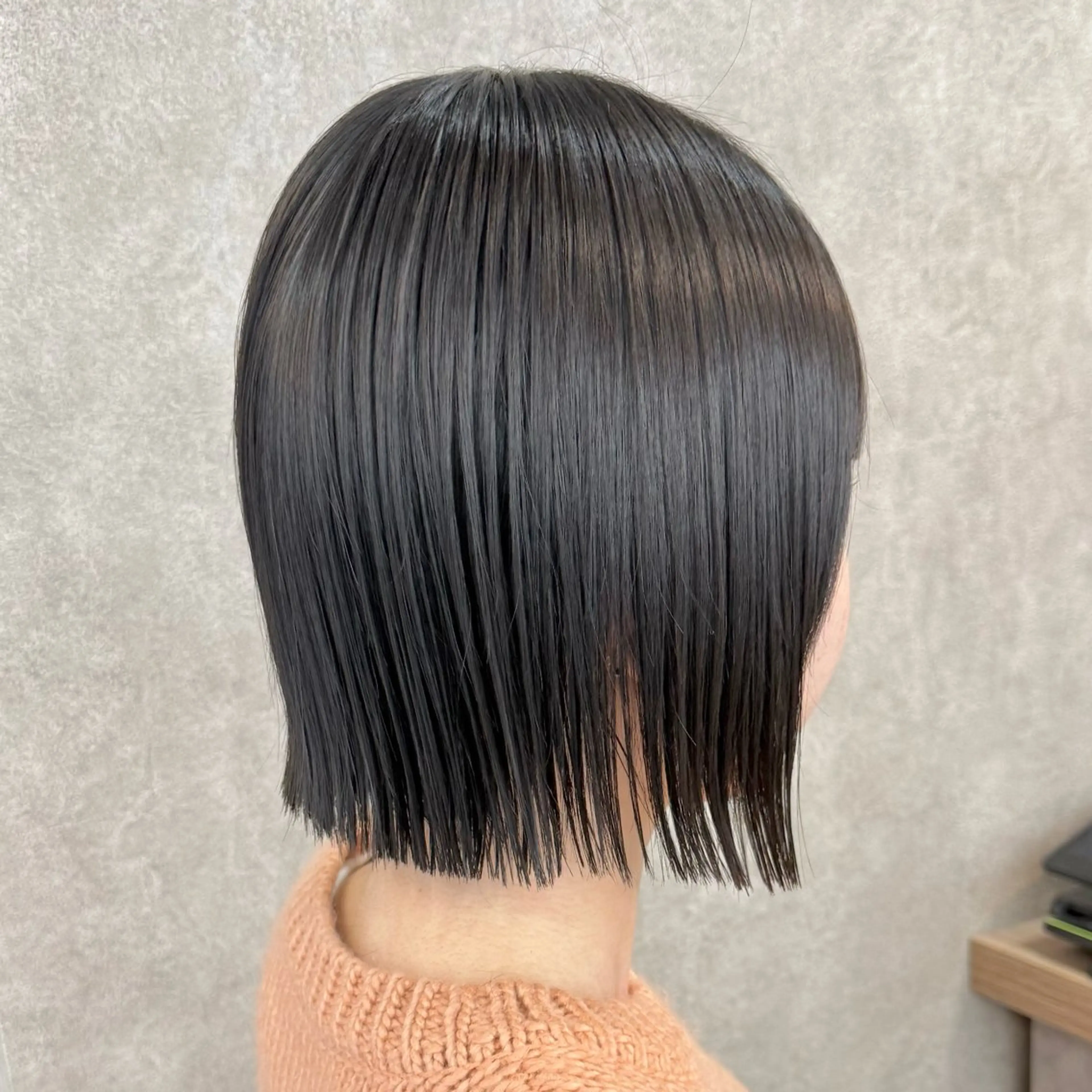 ミディアム カラー ボブ 外ハネヘア カット ヘアカラー トリートメント 似合わせボブ🎀🫧 千葉 優希のヘアスタイル