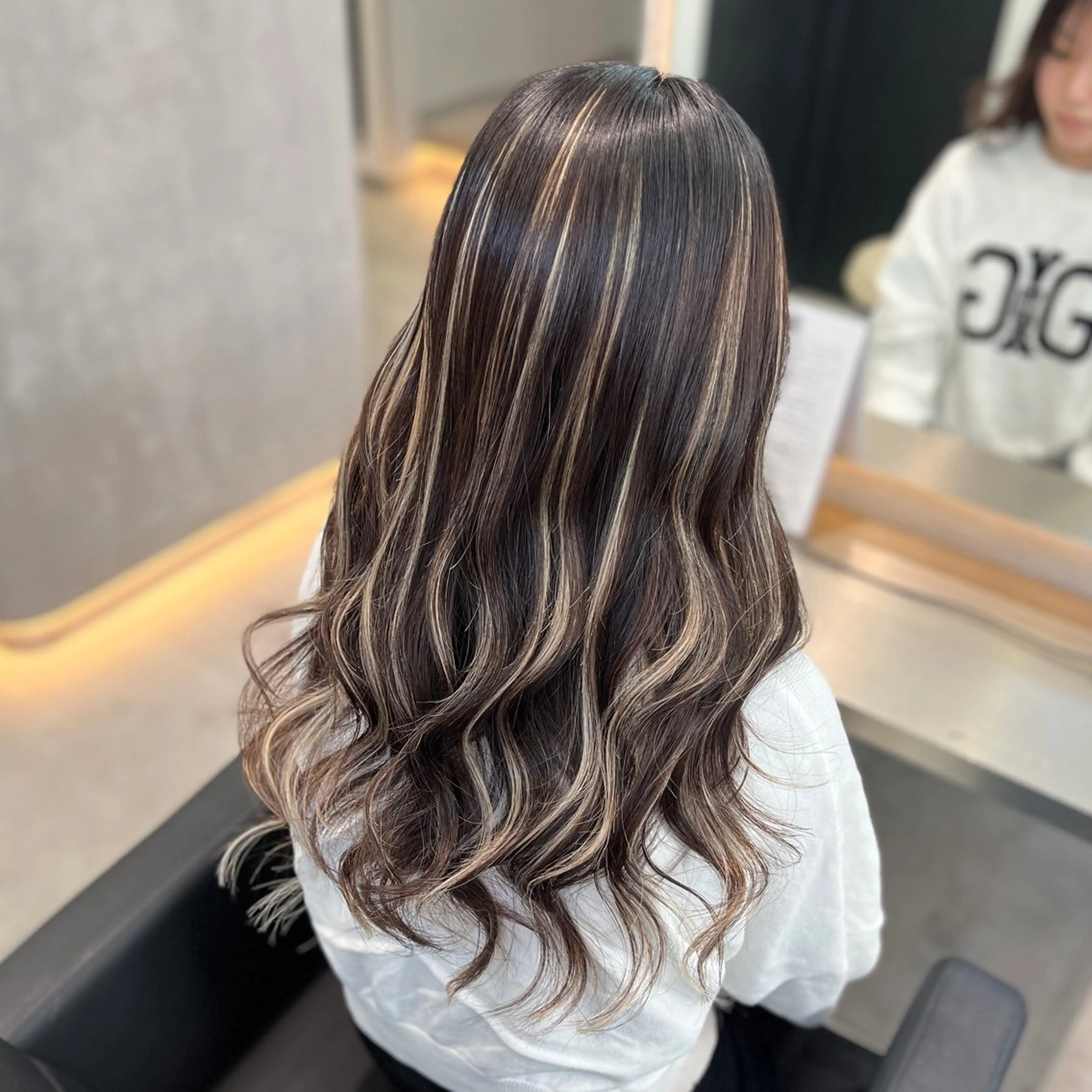 エクステ MOMOKA /　Lapis今泉店のヘアスタイル