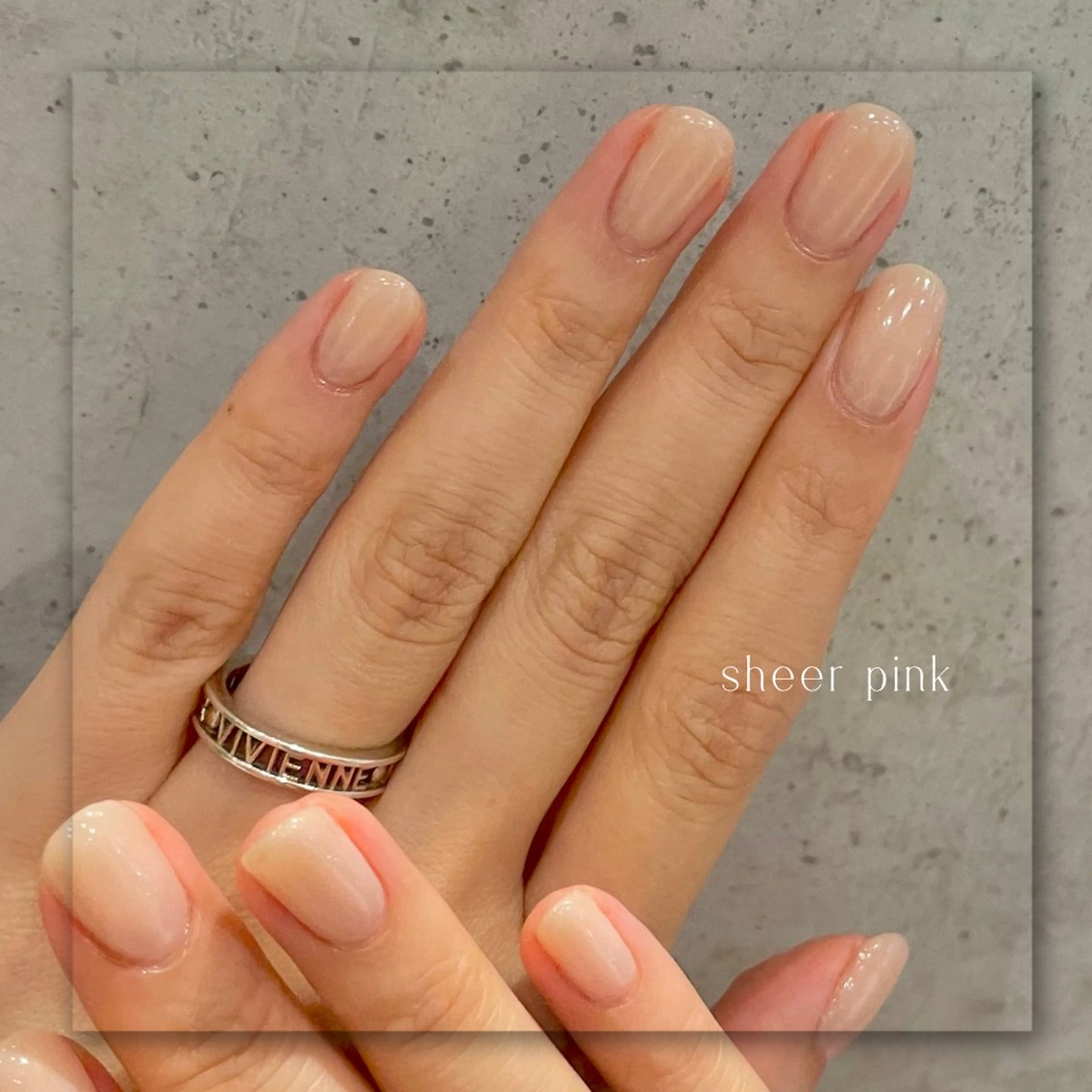 ネイル フレンチネイル オフィスネイル ワンカラーネイル ピンク ピンクベージュ ハンドネイル Seemly 千田町店所属・フラワーパラジェル 🌸シームリーエミのネイルデザイン