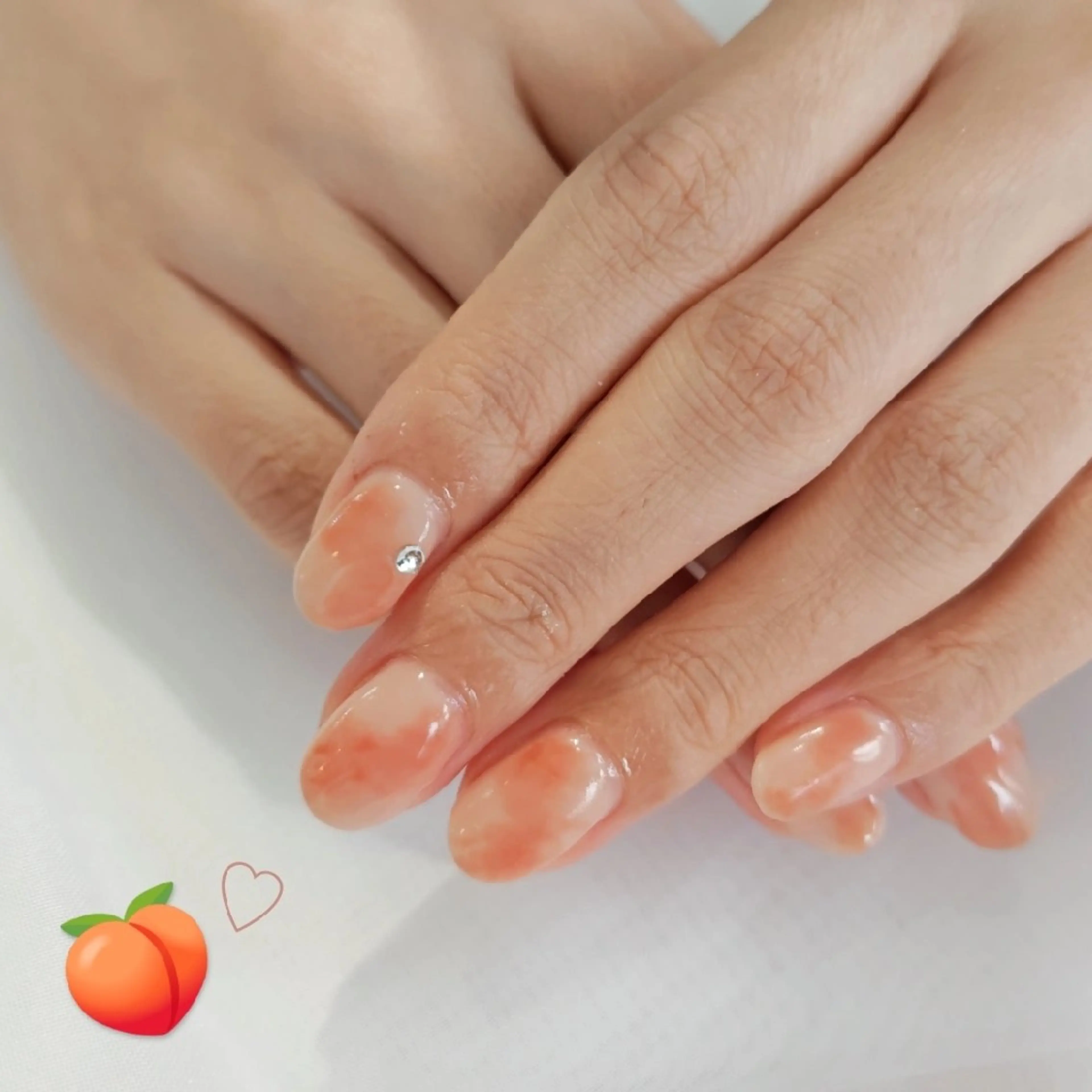 ネイル ニュアンスネイル 夏ネイル ハンドネイル felicita服部店所属・felicita fumi♡のネイルデザイン