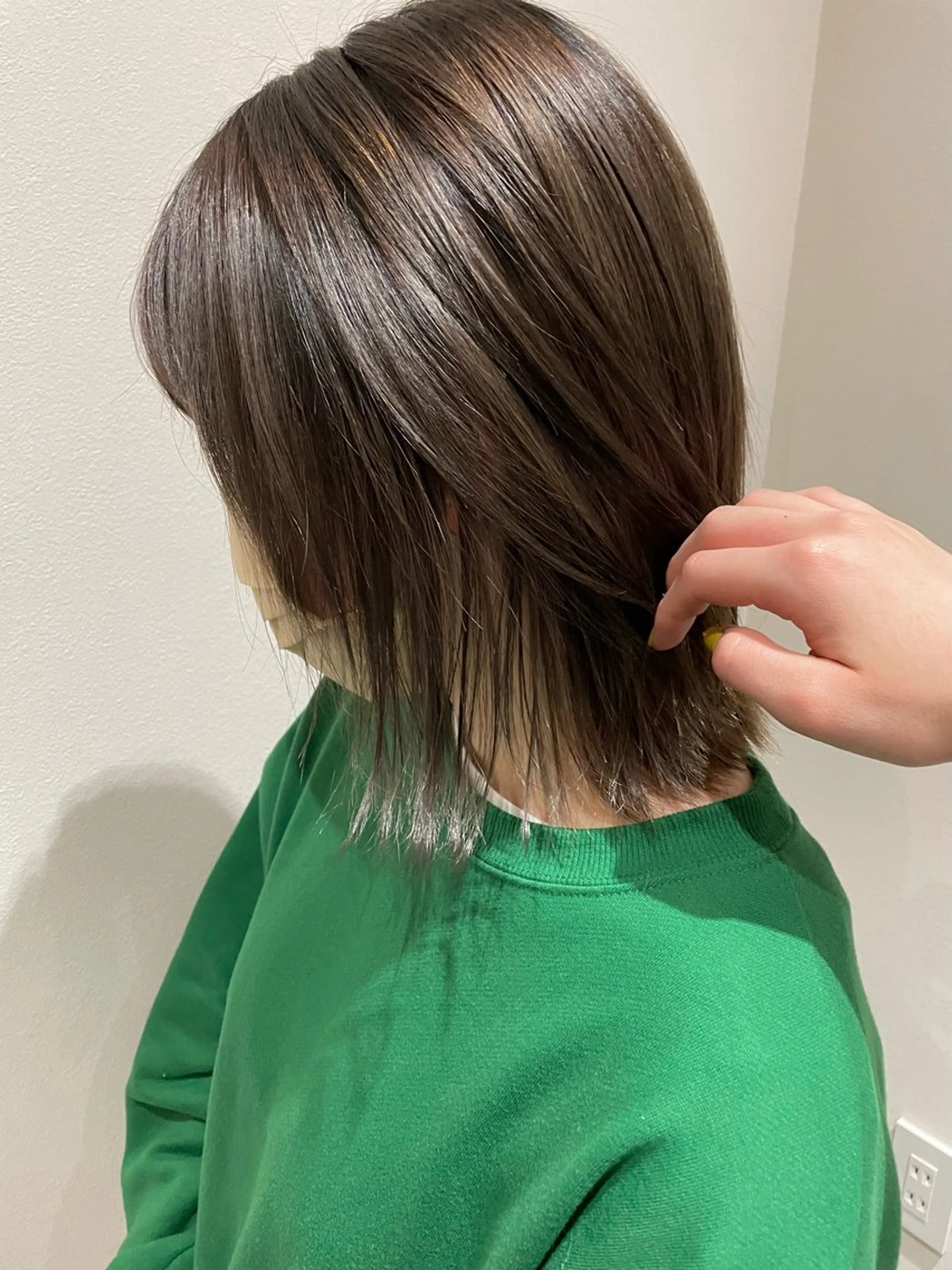 ミディアム LORO.hairmake&spa所属・山﨑 ひよりのヘアスタイル