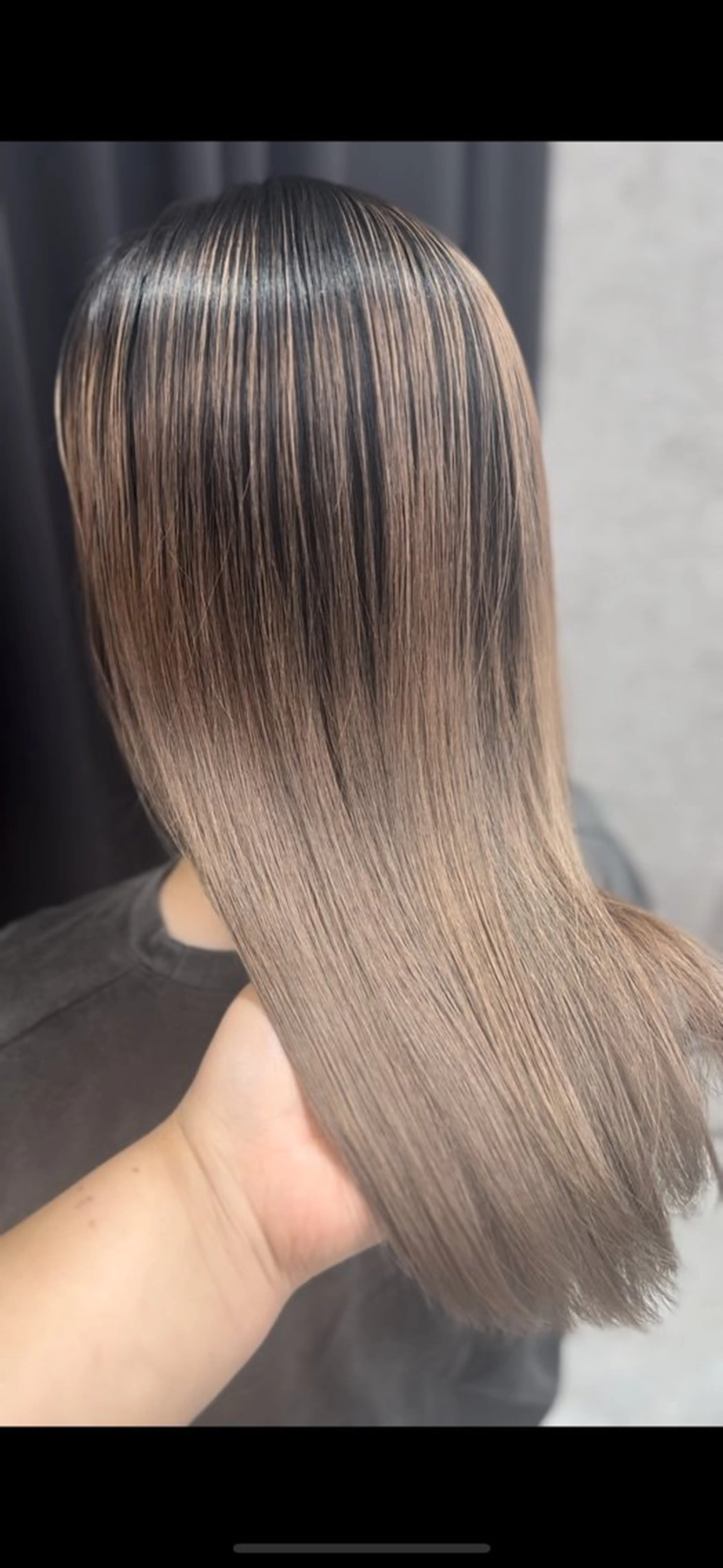 セミロング hairstudio NOA所属・KITAMURA RIHOのヘアスタイル