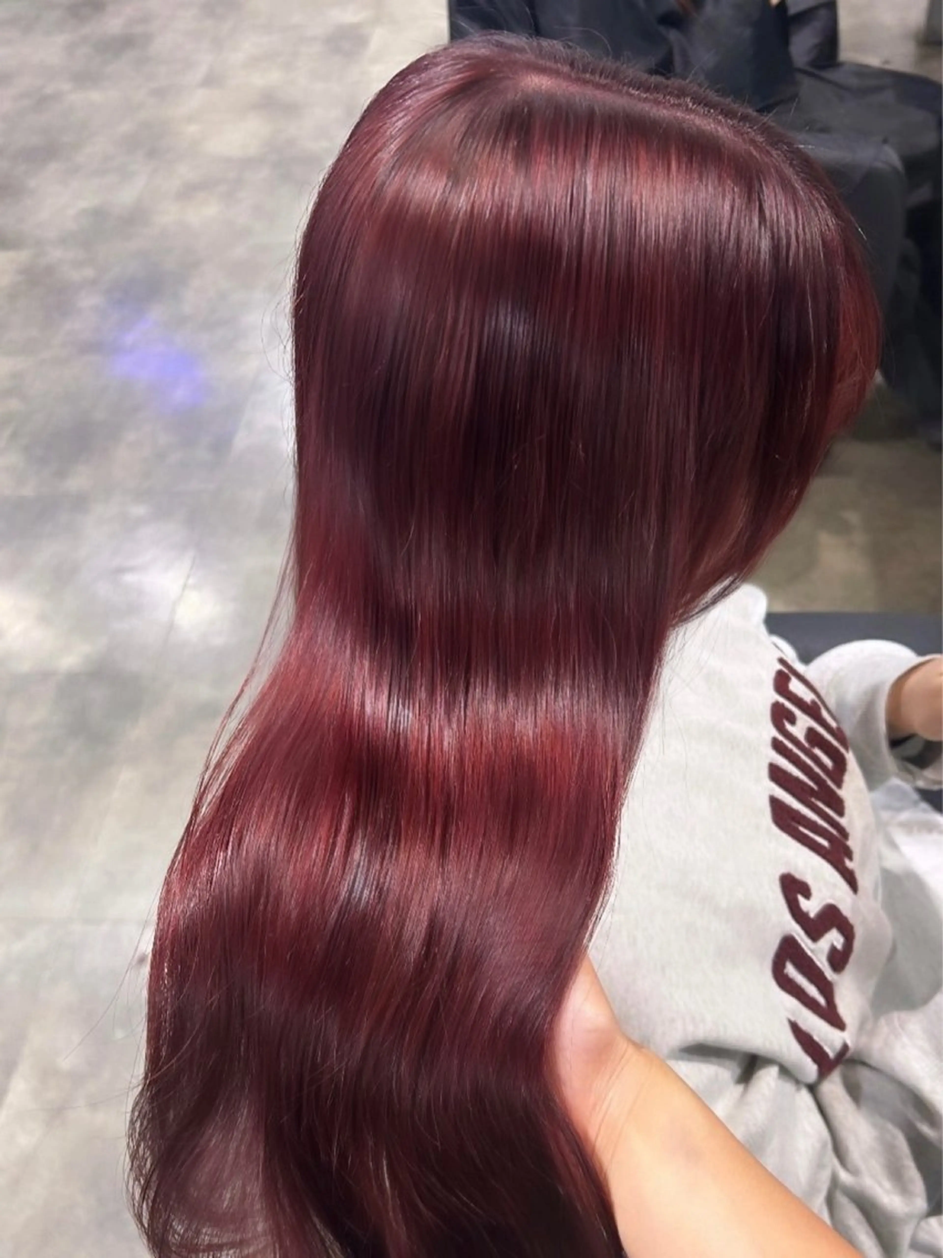 ロング カラー IS所属・横浜美容室/透明感 カラー/レイヤーのヘアスタイル