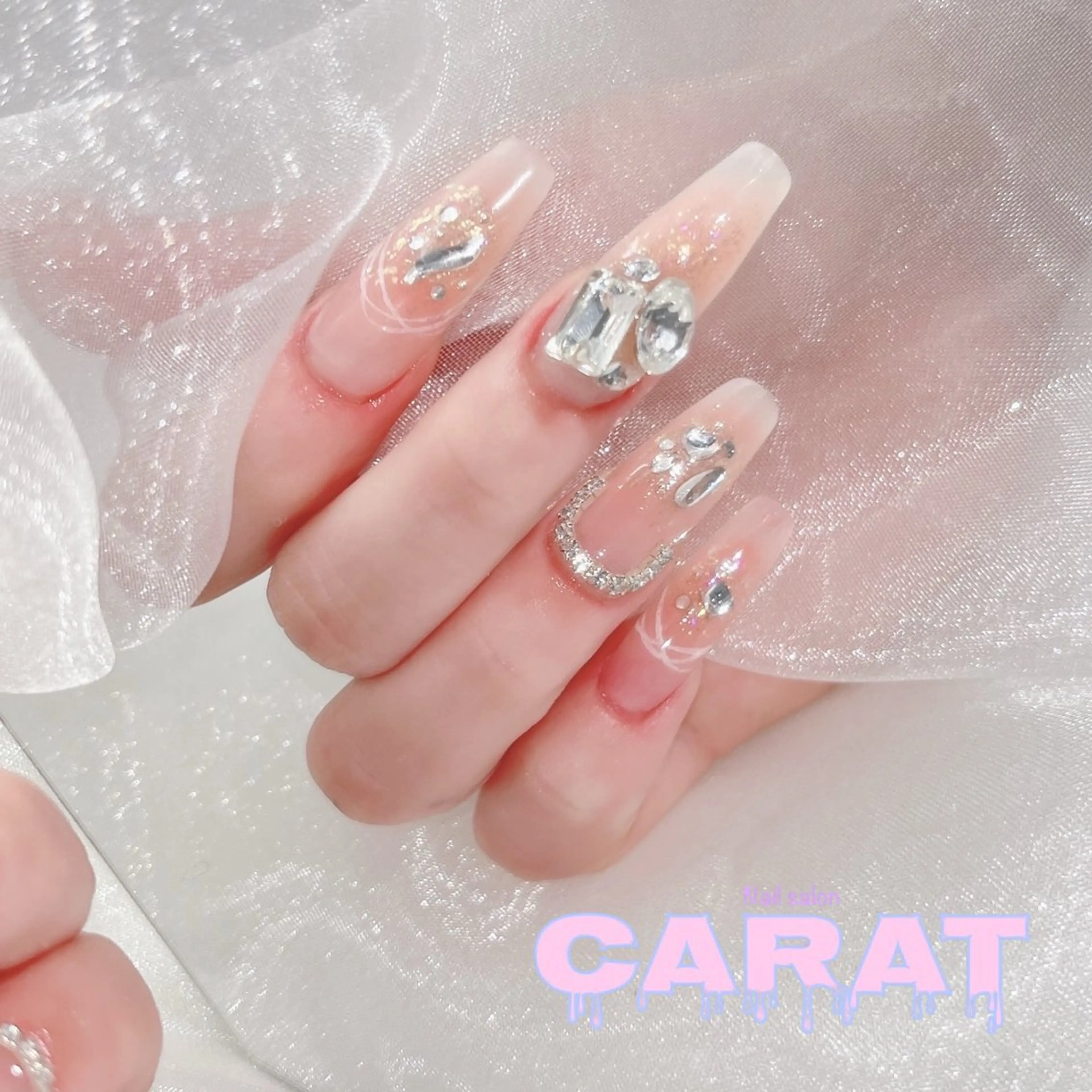 ネイル ハンドネイル CARAT/ Rinaのネイルデザイン
