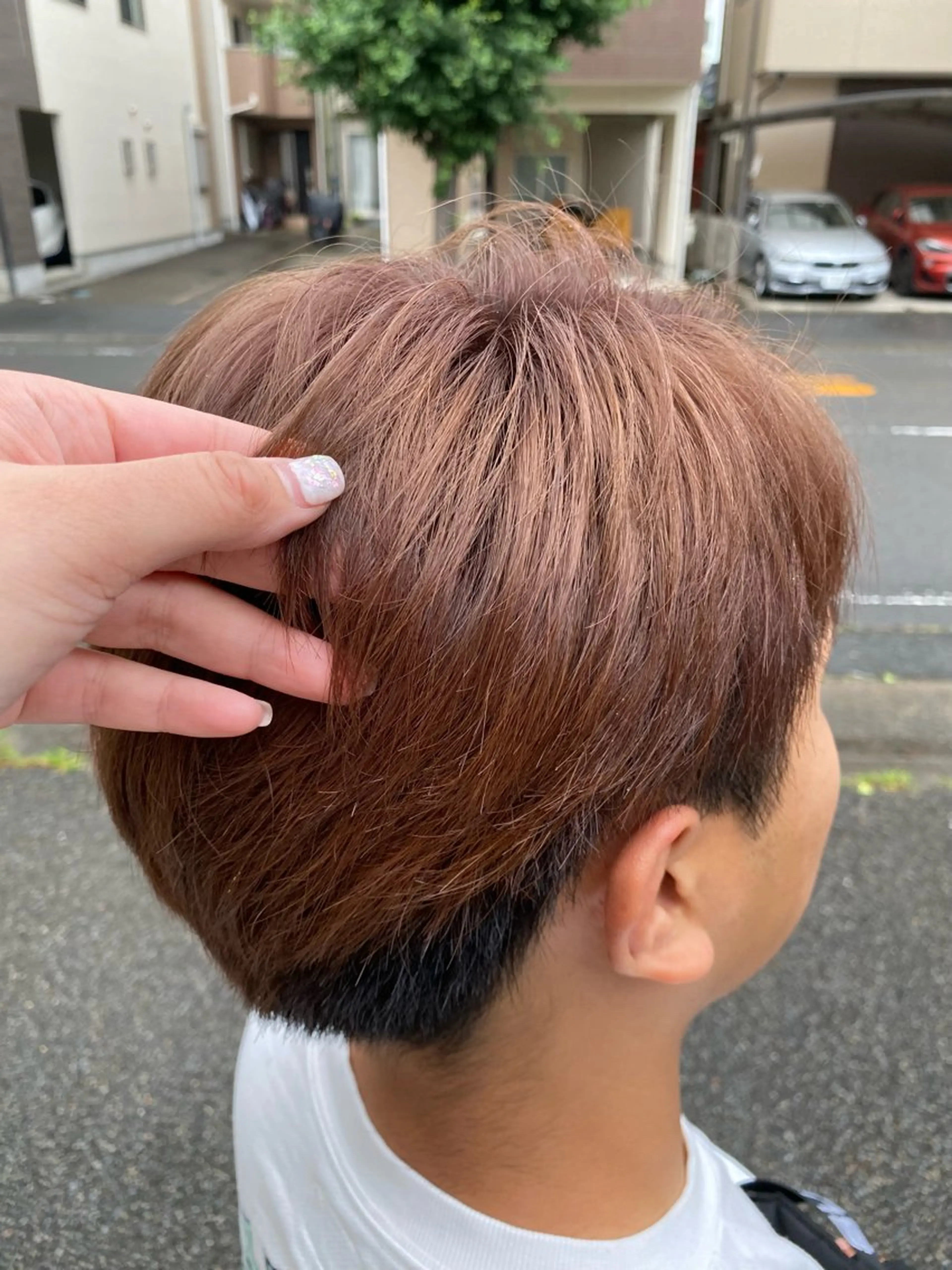 カラー diar江ノ島所属・mai🤍透明感/ 縮毛矯正/藤沢江ノ島のヘアスタイル