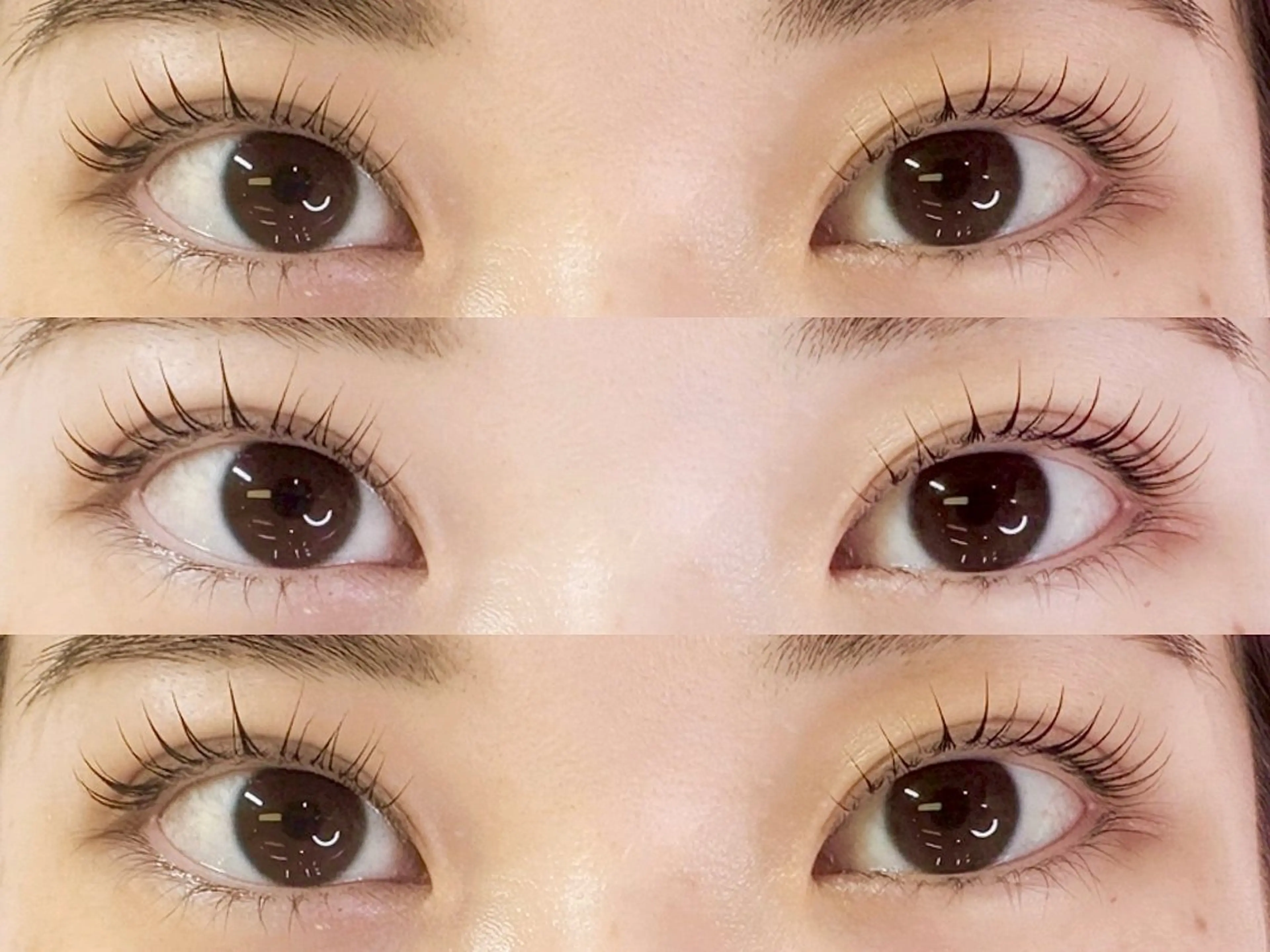 マツエク・マツパ フラットラッシュ まつげパーマ 一重×まつ毛パーマ ボリュームラッシュ マツパ サン美容室所属・サン美容室 ♡の眉毛・アイブロウイメージ