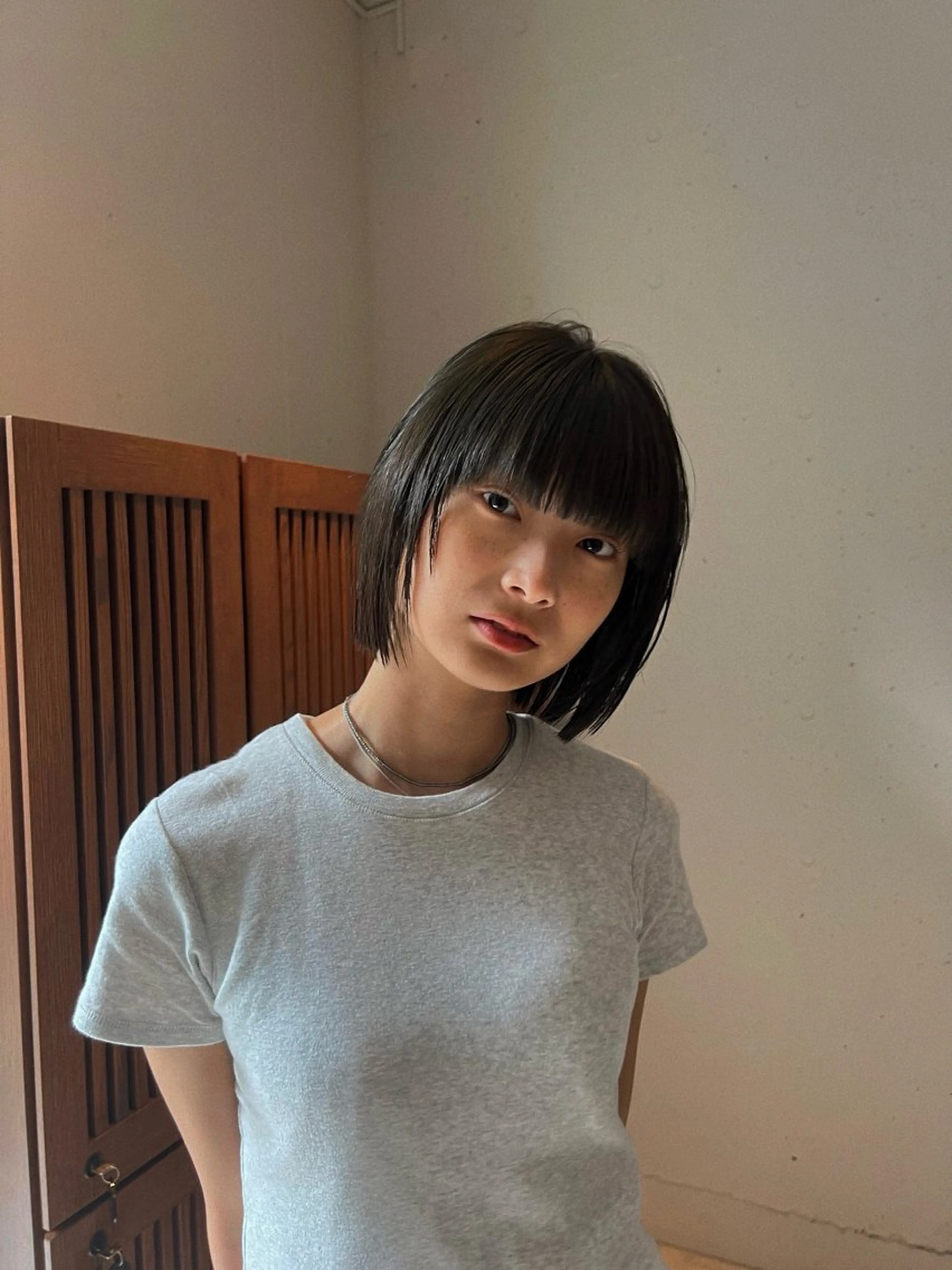 カット➕赤み消しケアカラー➕トリートメントの写真