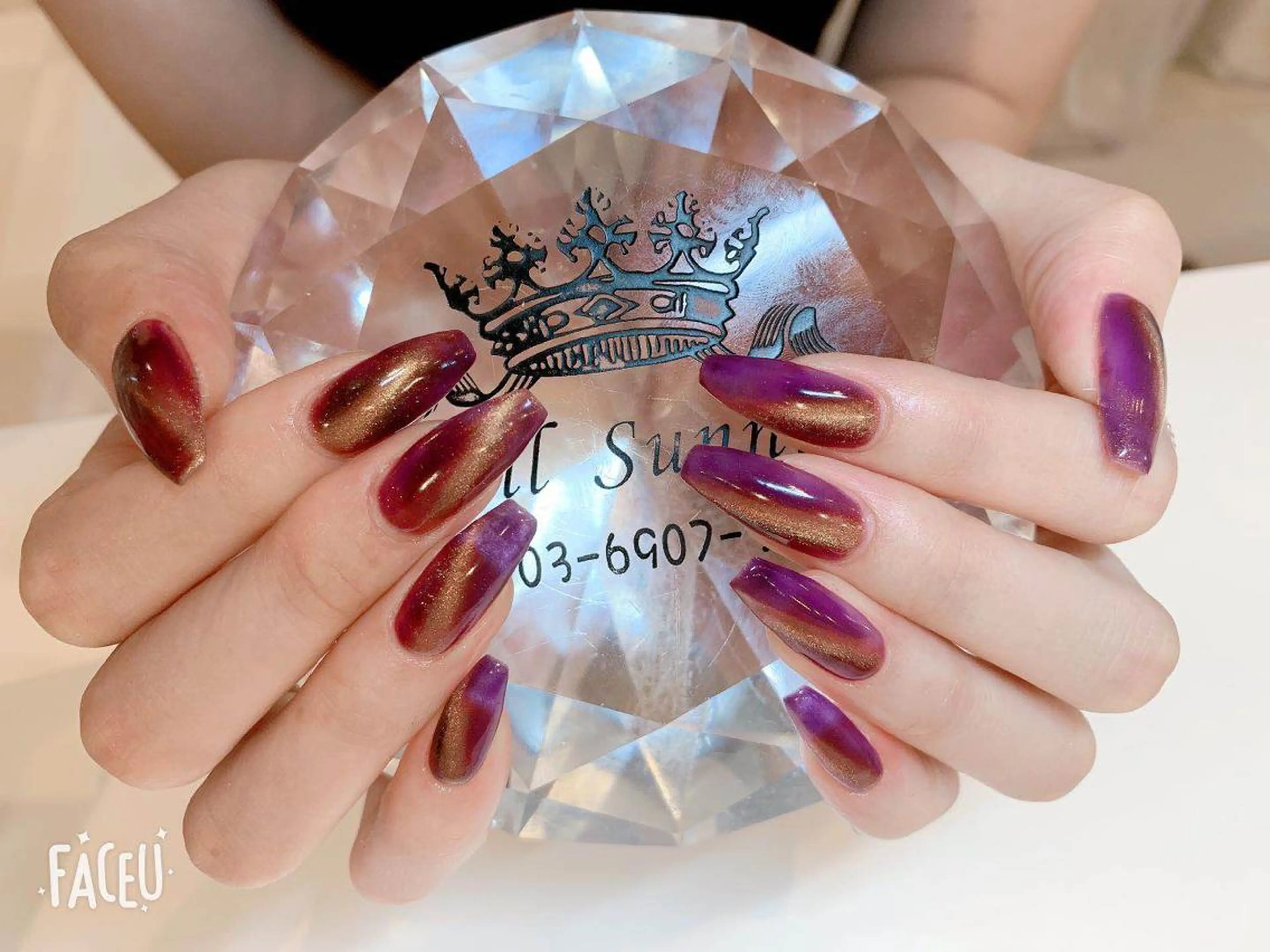 ネイル 長さだし専門店 M2　rikaのネイルデザイン