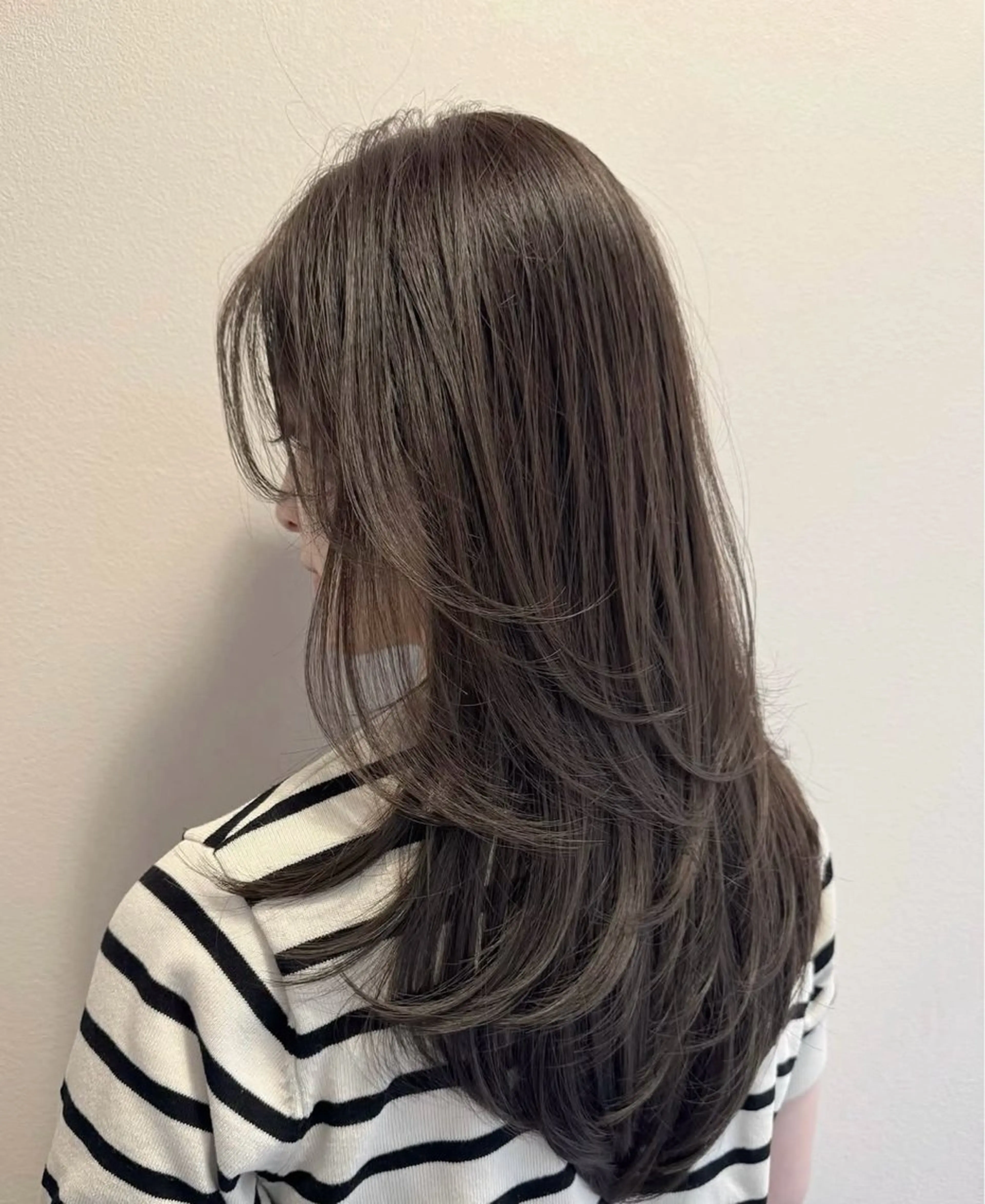 ロング カラー カット ヘアカラー トリートメント 原田 直哉のヘアスタイル