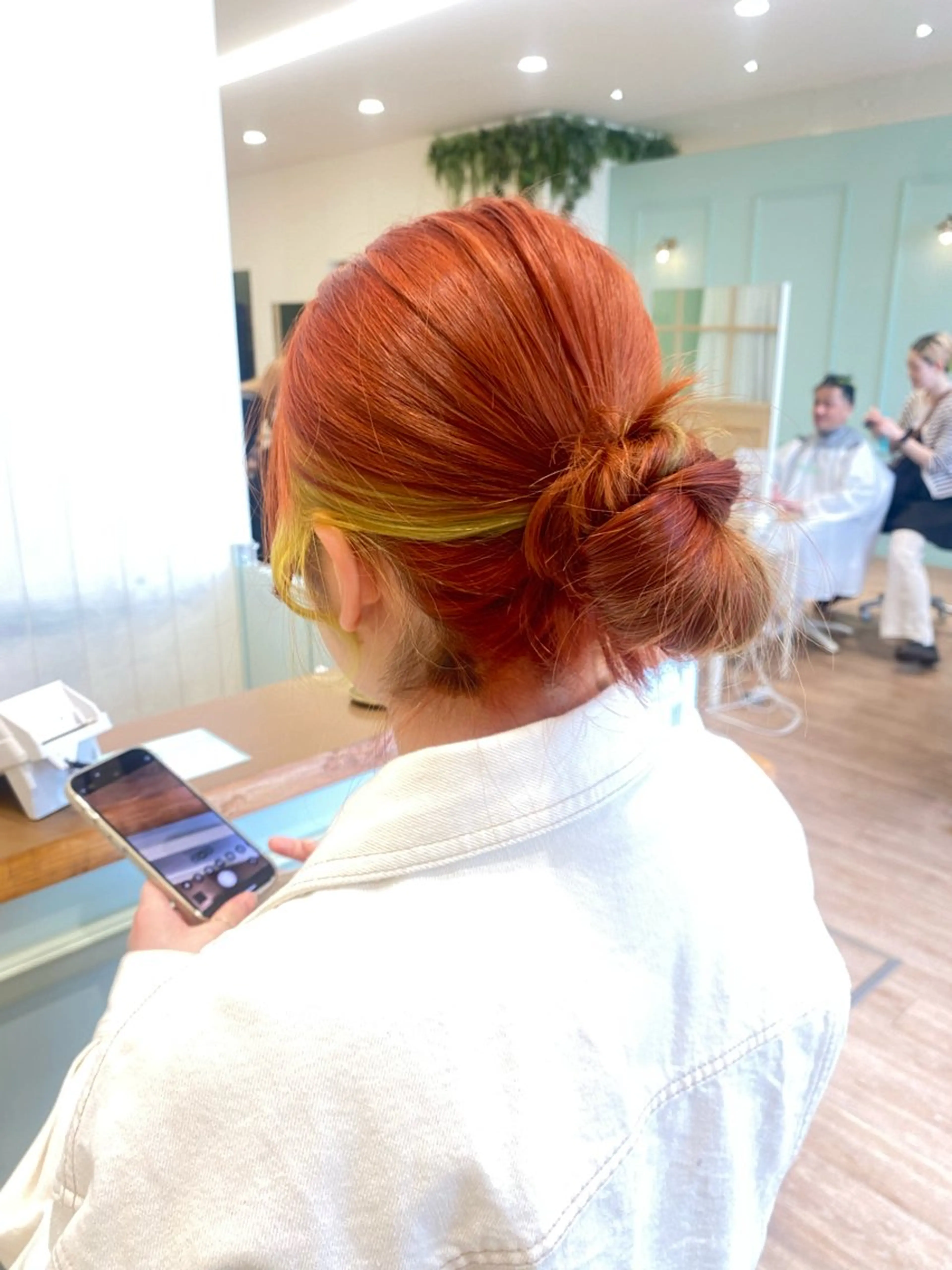 セミロング ヘアカラー トリートメント 金山 友香🕊のヘアスタイル