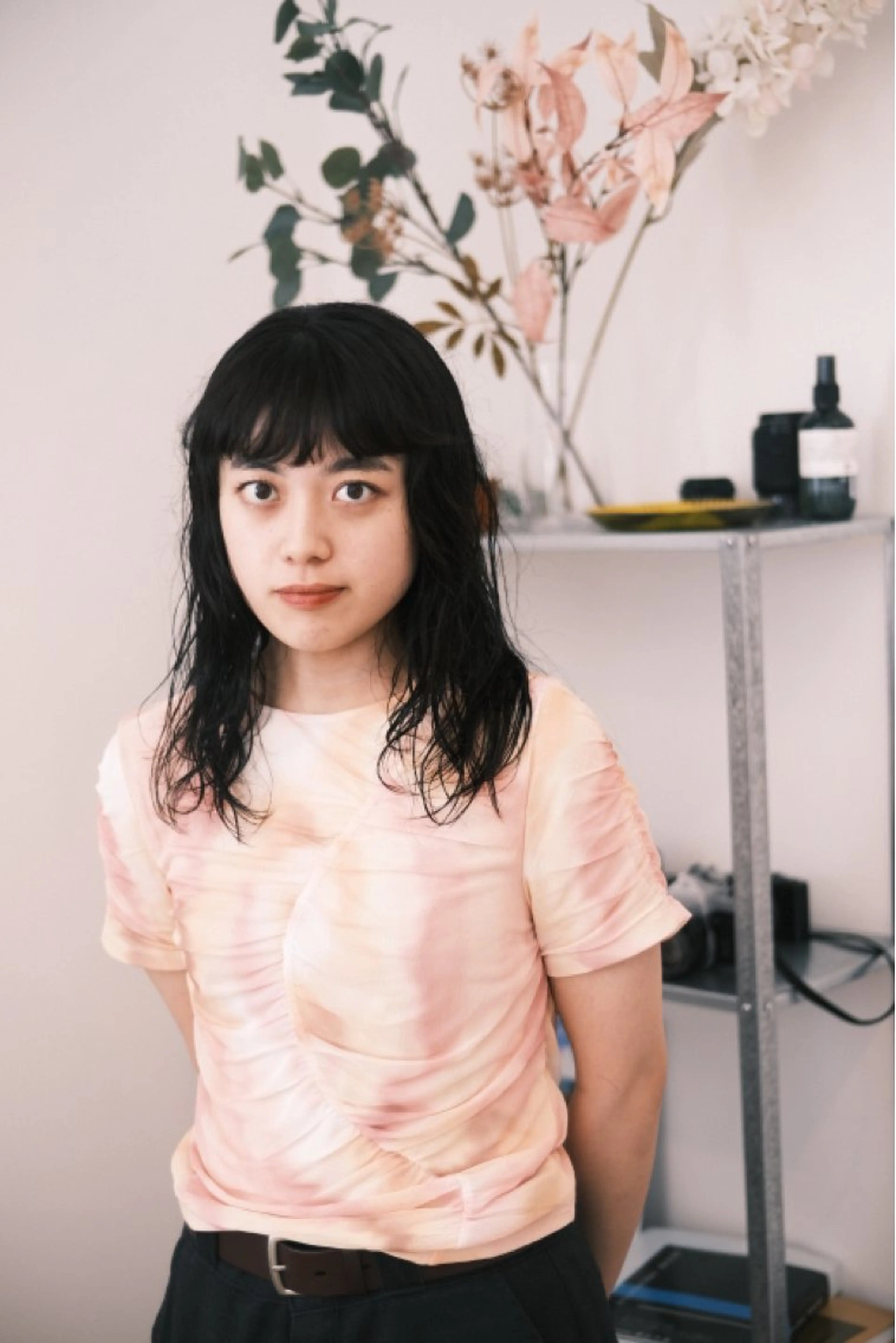 ミディアム パーマ 統括店長/ヤマモト ユウトのヘアスタイル