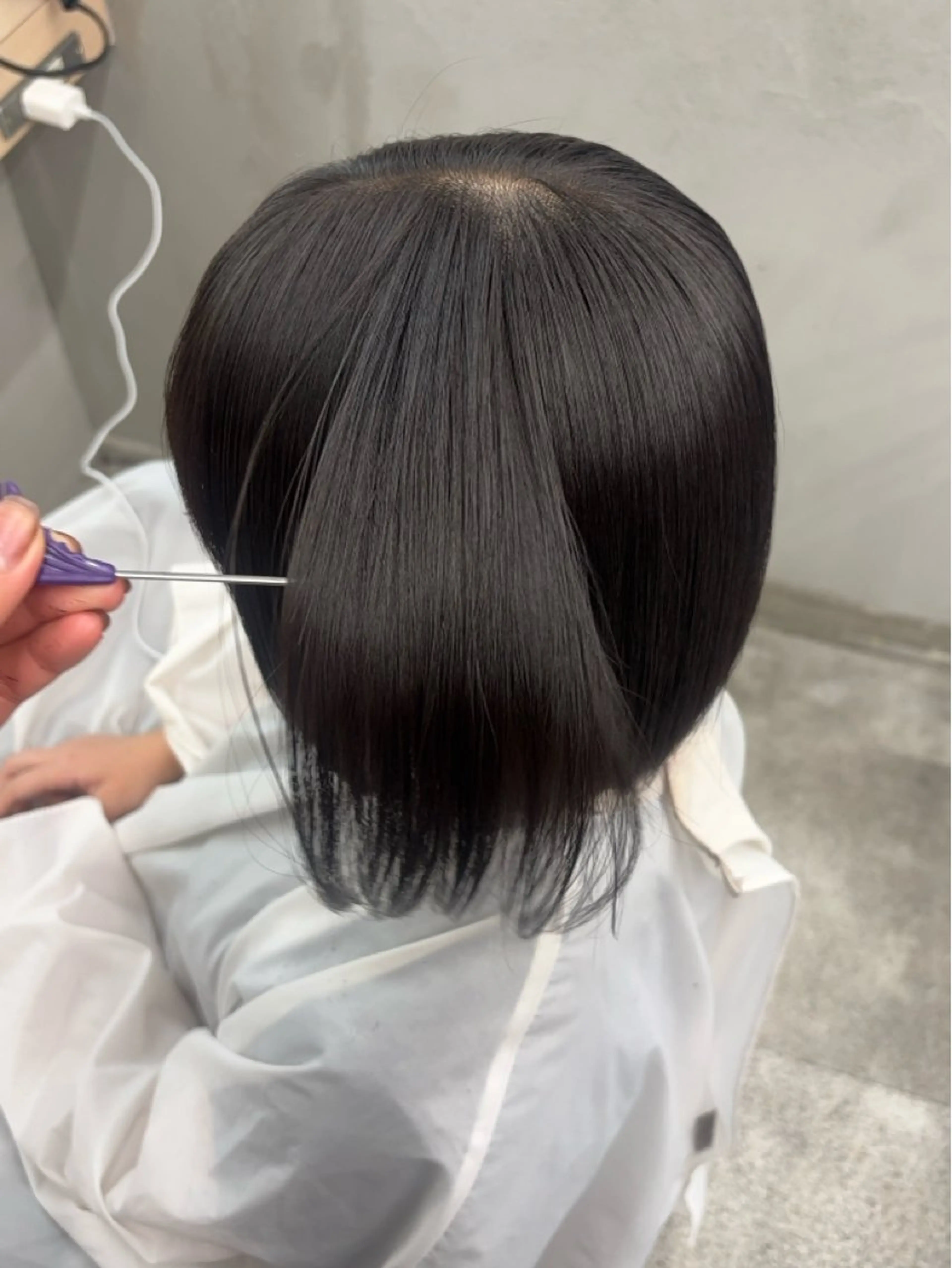 ショート MISAKI🪐 縮毛矯正のヘアスタイル