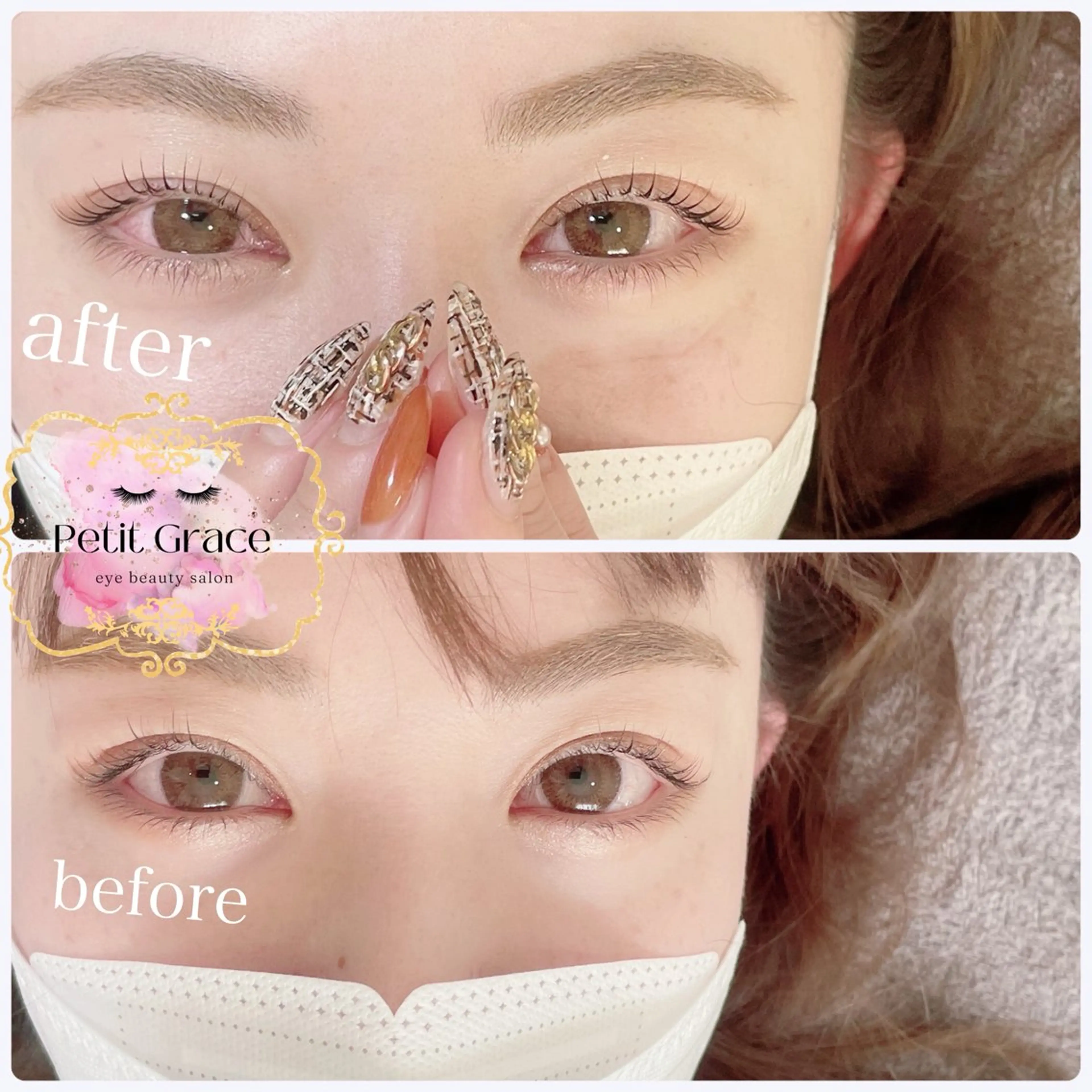 マツエク・マツパ Petit graceのマツエク・マツパデザイン