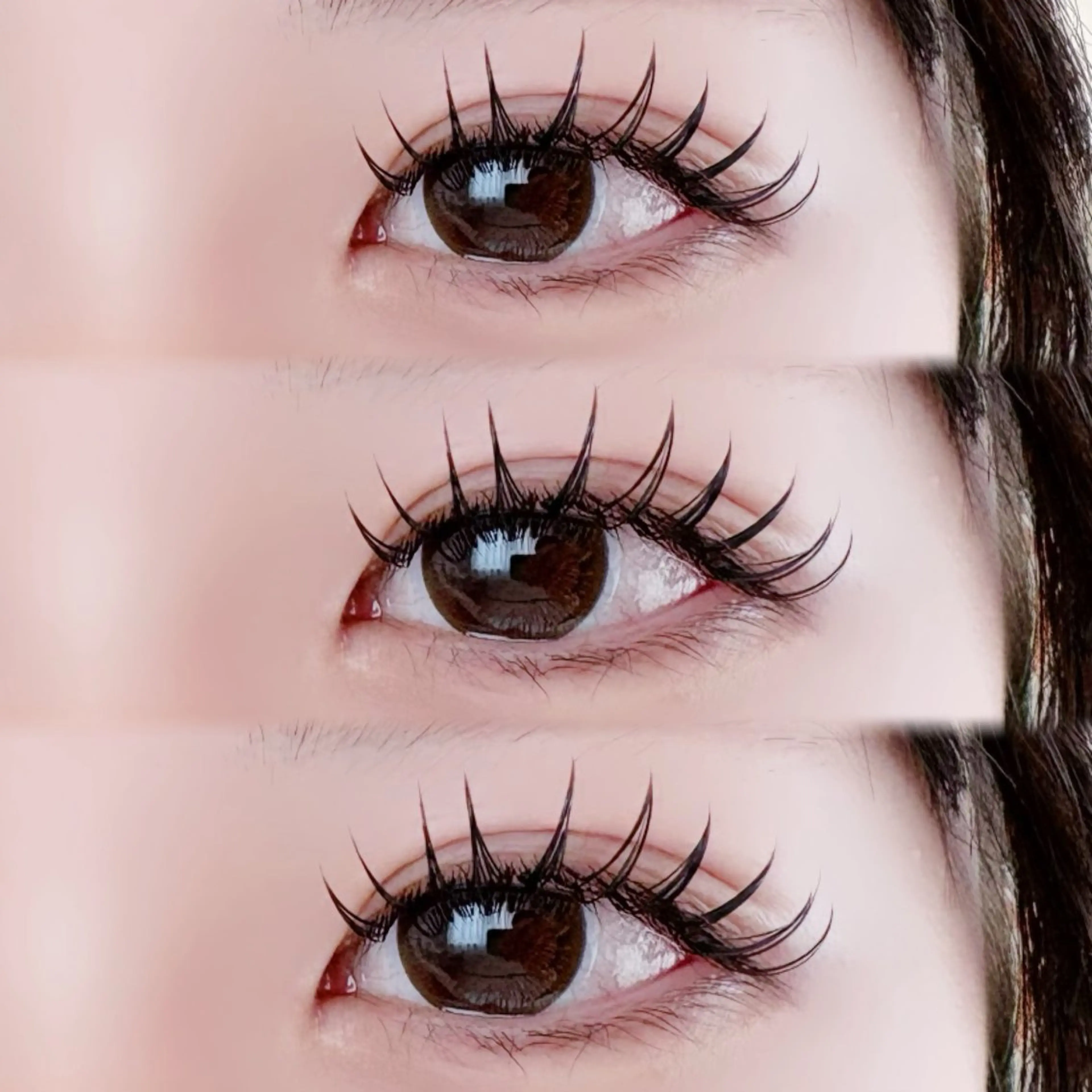 マツエク・マツパ 束感まつ毛 Dカール Lueur.所属・Lueur. mのマツエク・マツパデザイン