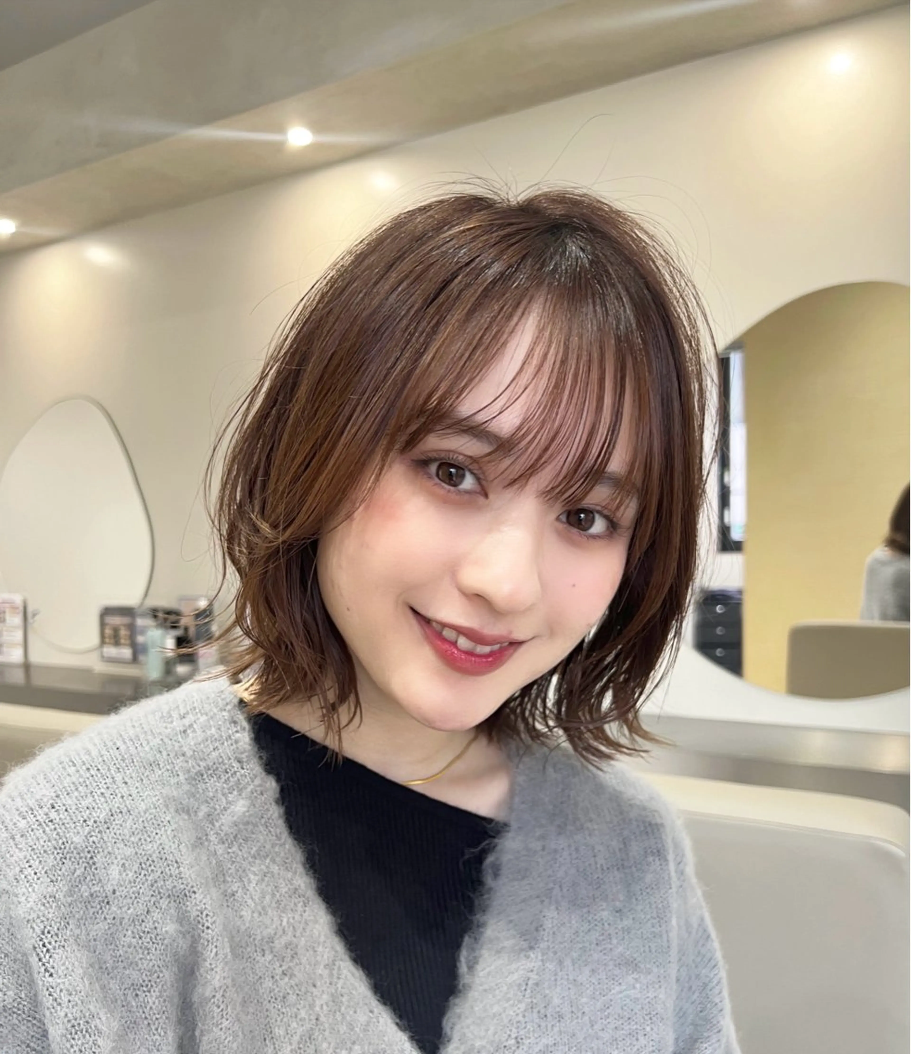 ショート カット ヘアカラー トリートメント 縮毛矯正 /横山陸人のヘアスタイル