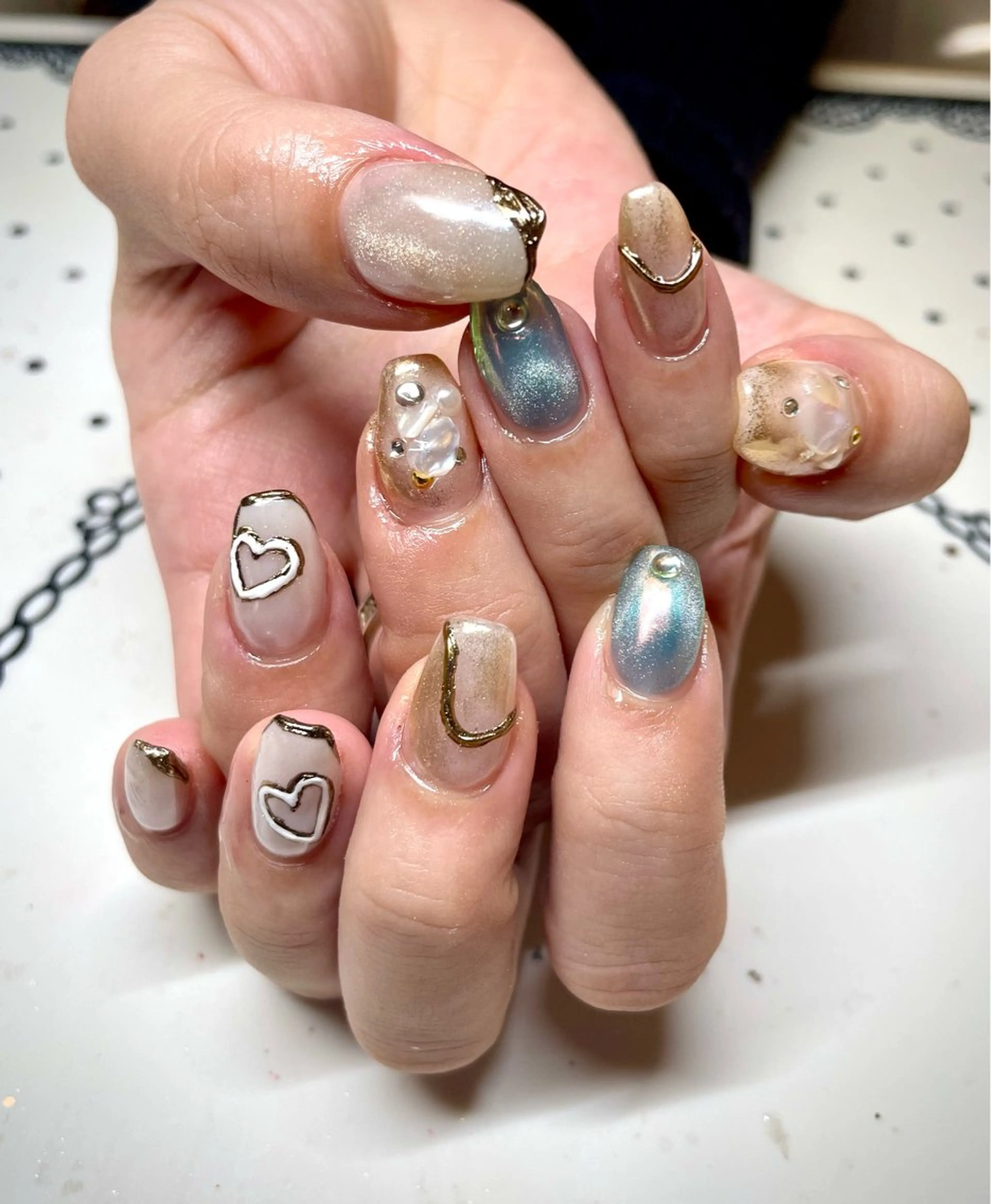 ネイル ハンドネイル nailsalon sugarr所属・nailist cocoのネイルデザイン