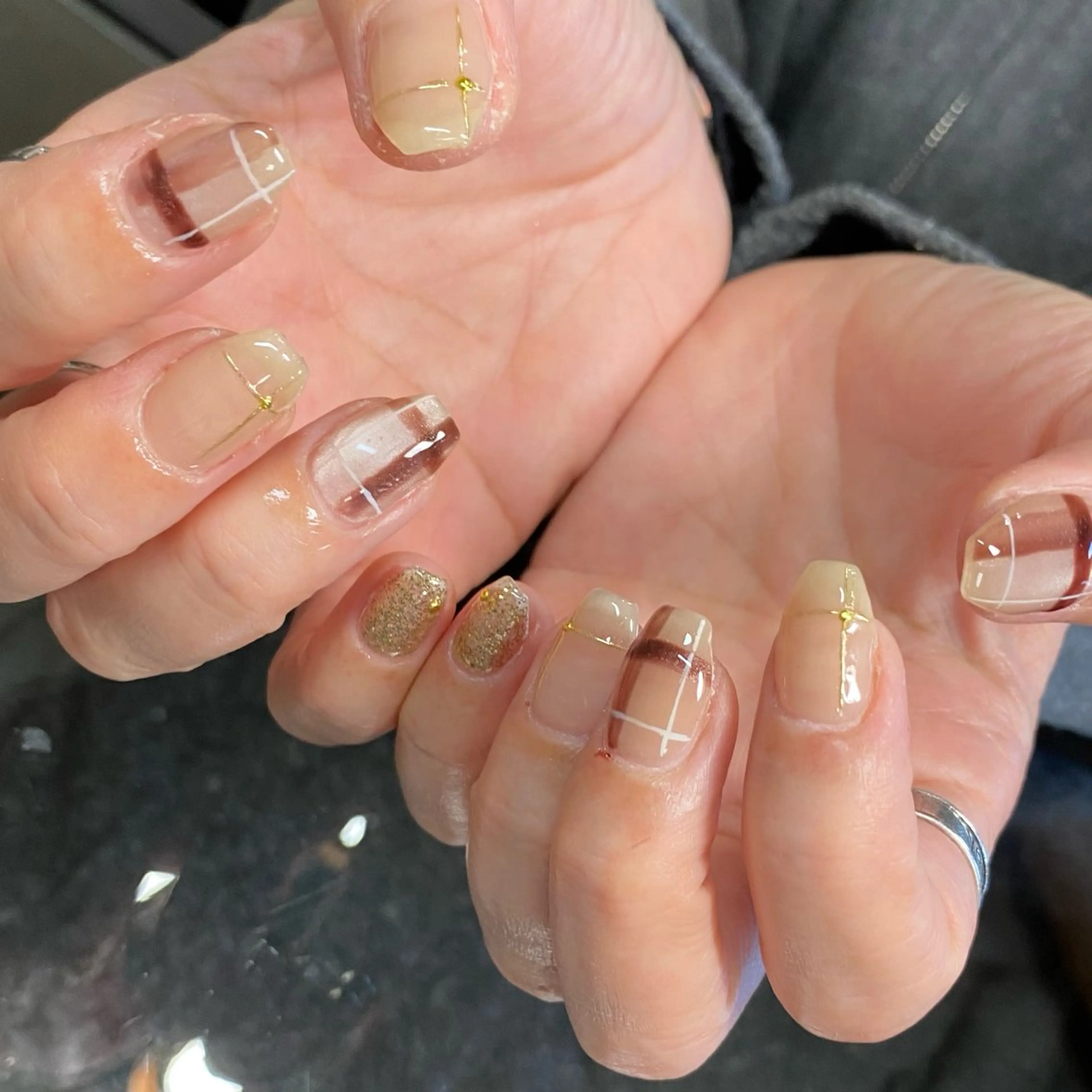 ネイル ハンドネイル デコパーツが得意♪ ネイル/眉毛/エステの眉毛・アイブロウイメージ