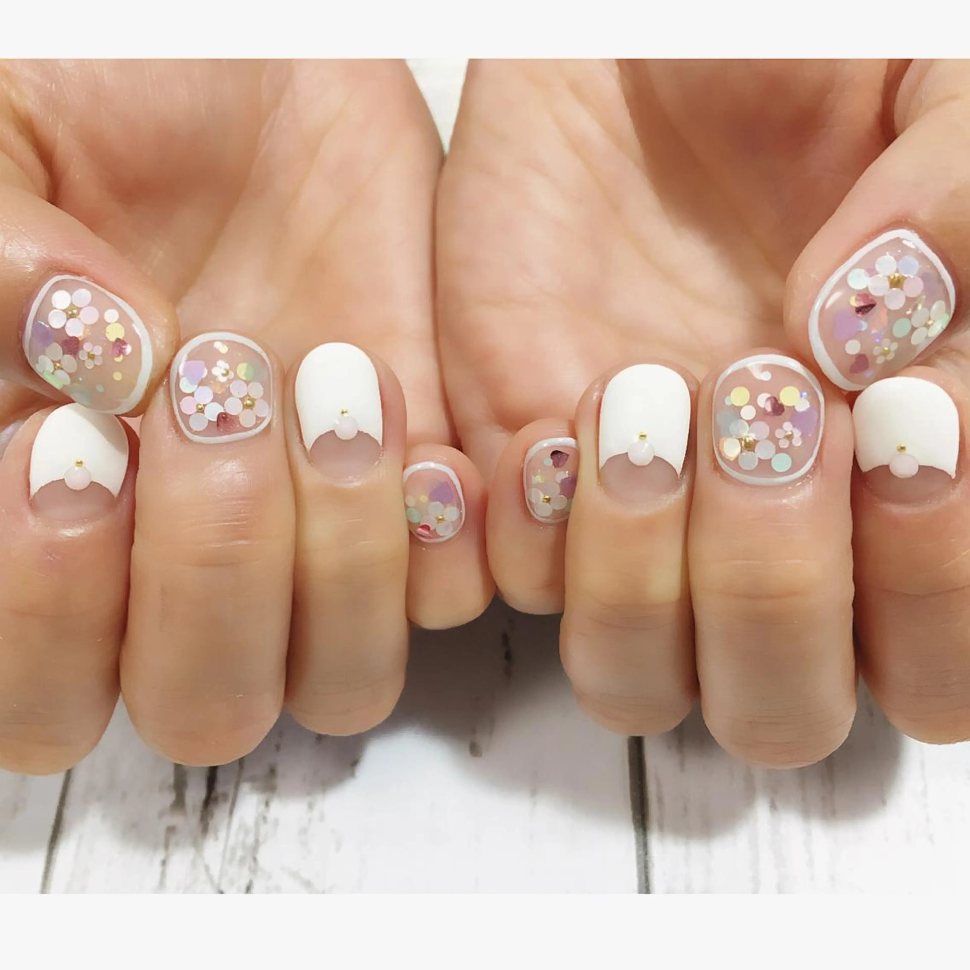 ネイル ラメ(グリッター) meteor nail所属・meteor nailのネイルデザイン