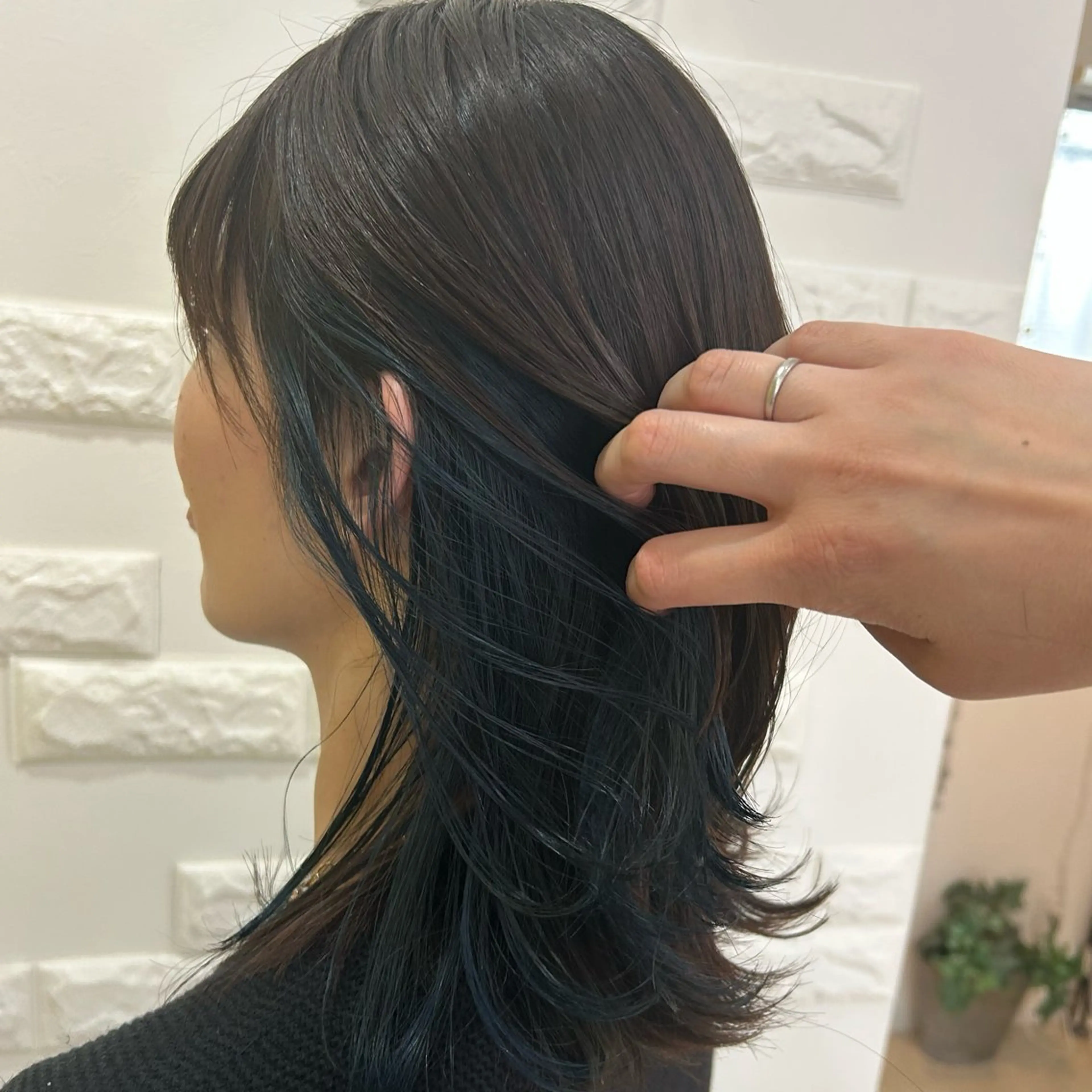 カット＋インナーカラー（トリートメント入り）の写真