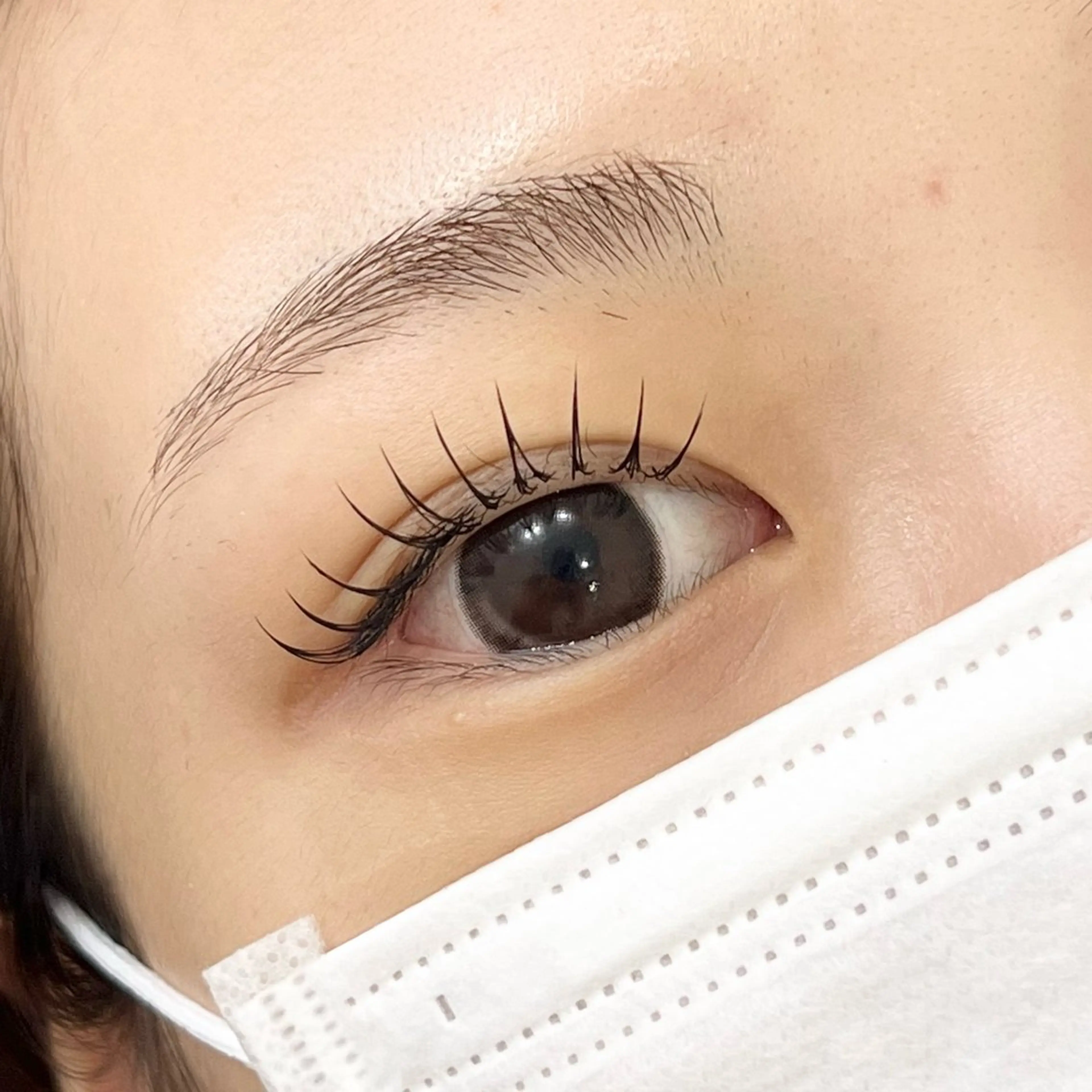 マツエク・マツパ フラットラッシュ ナチュラル moana nonのマツエク・マツパデザイン