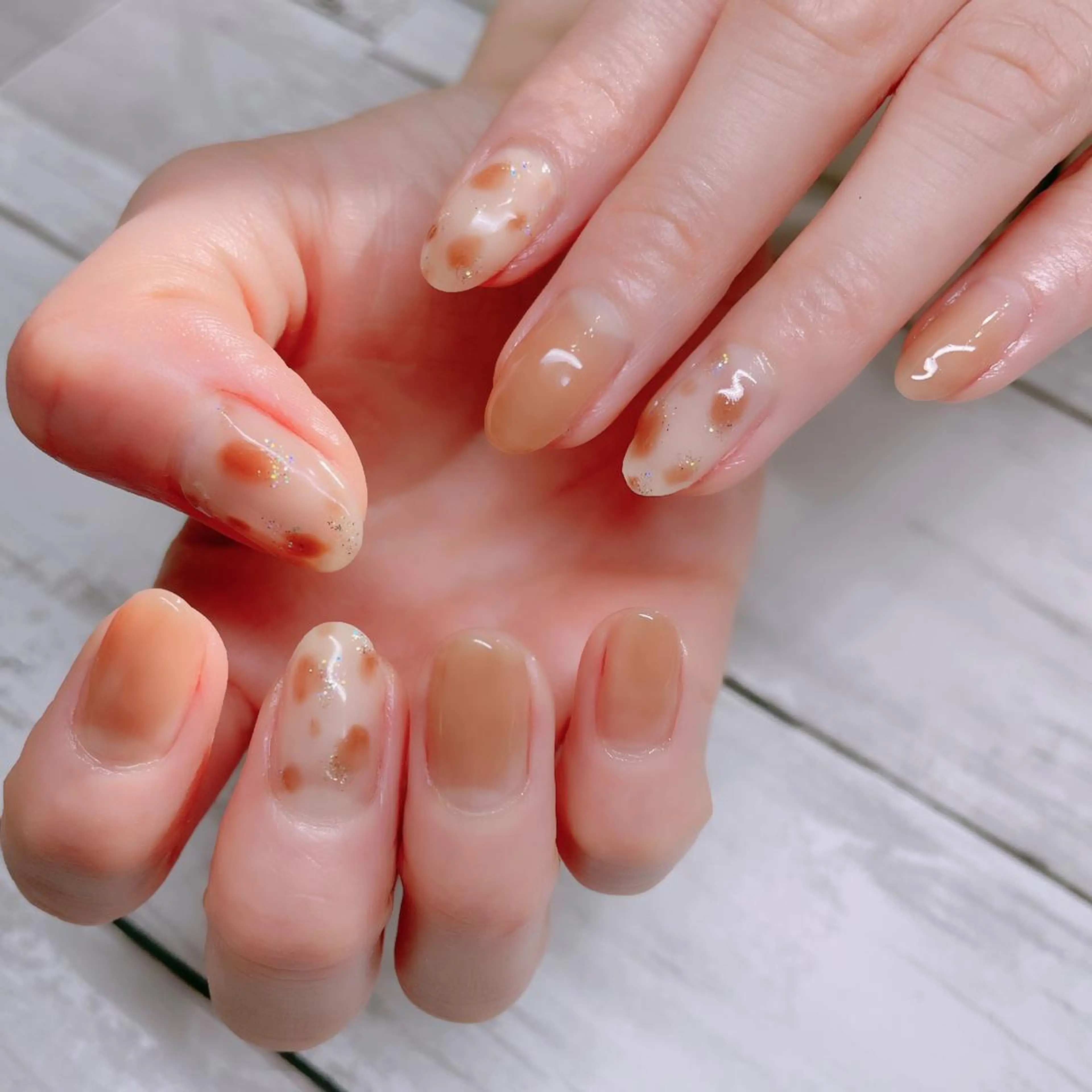 ネイル Aim* 深爪・自爪育成専門店のネイルデザイン