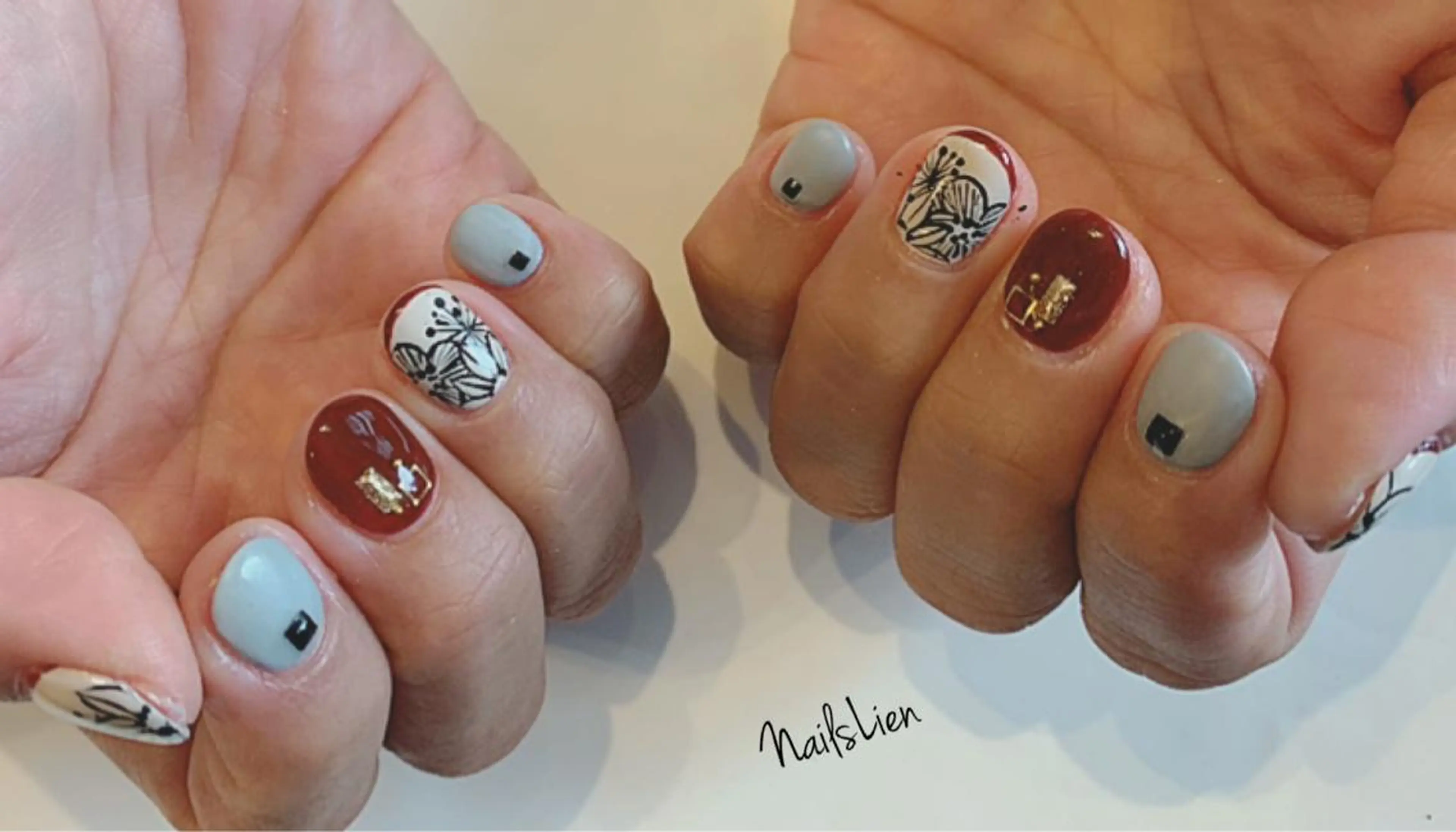 ネイル フラワーネイル studio e n / RiNのネイルデザイン