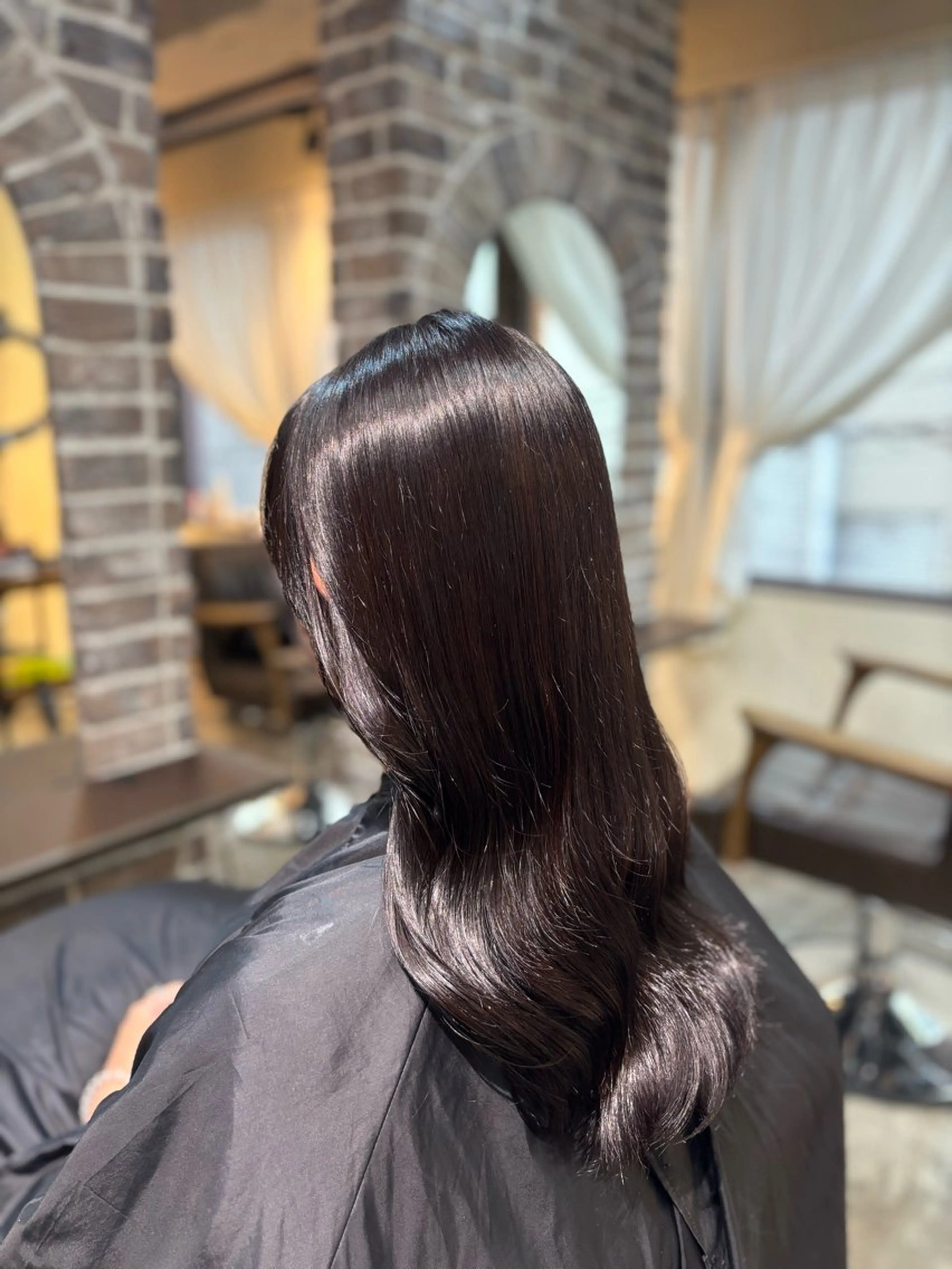 ロング カラー ヘアカラー カラーモデル/ 川野秀真のヘアスタイル