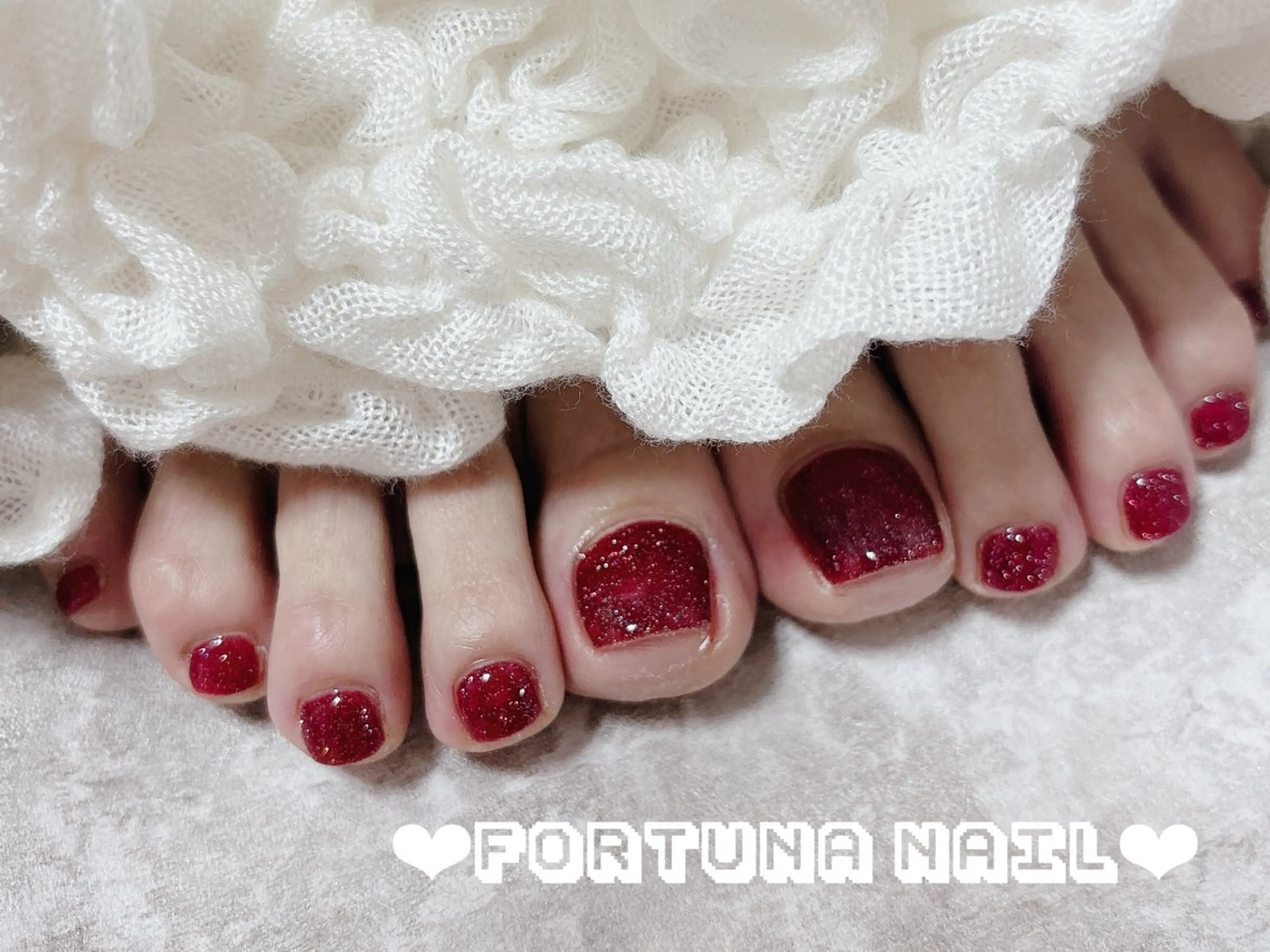 ネイル フットネイル Nail •Head スパFortunaのネイルデザイン