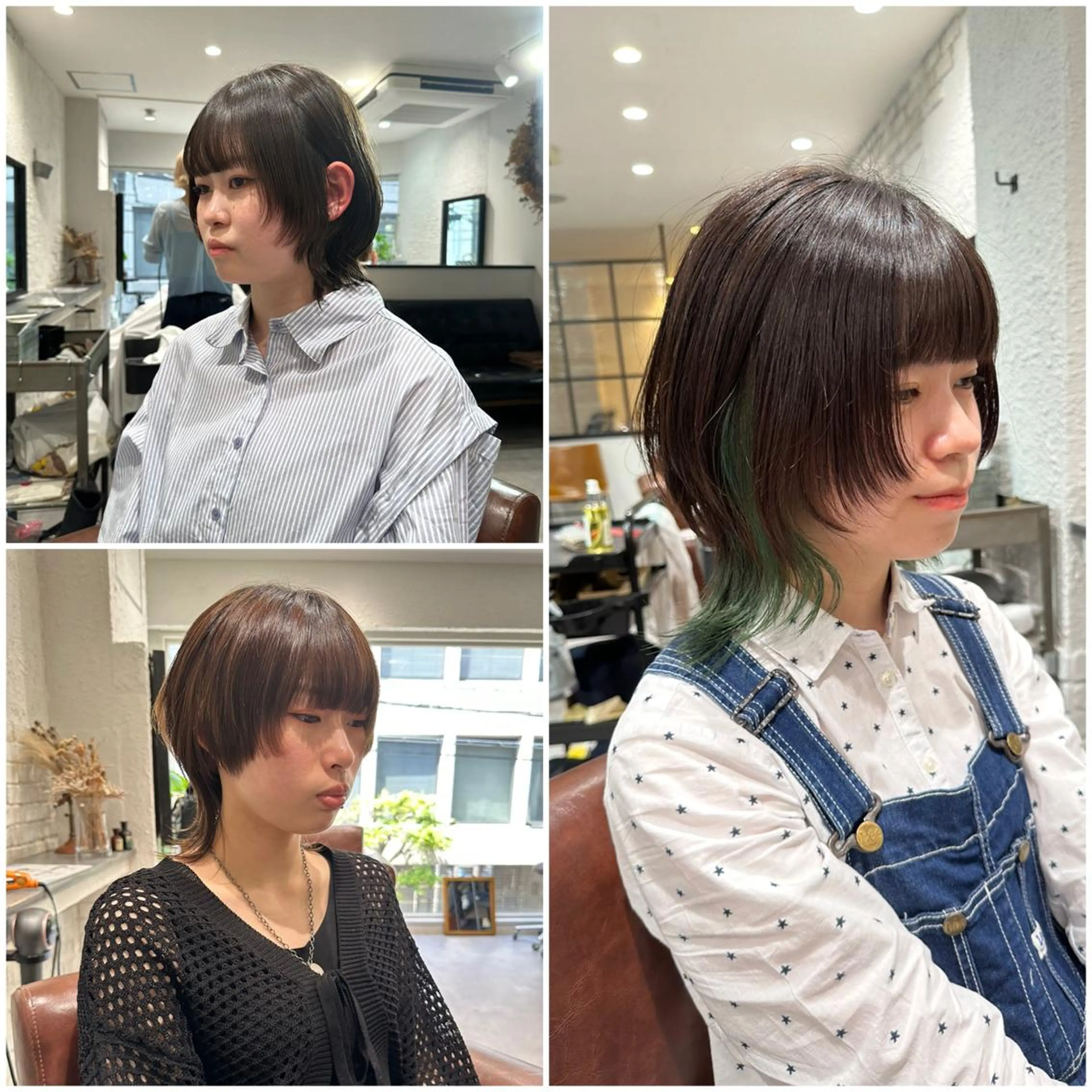 ミディアム ウルフカット 堀 直人のヘアスタイル