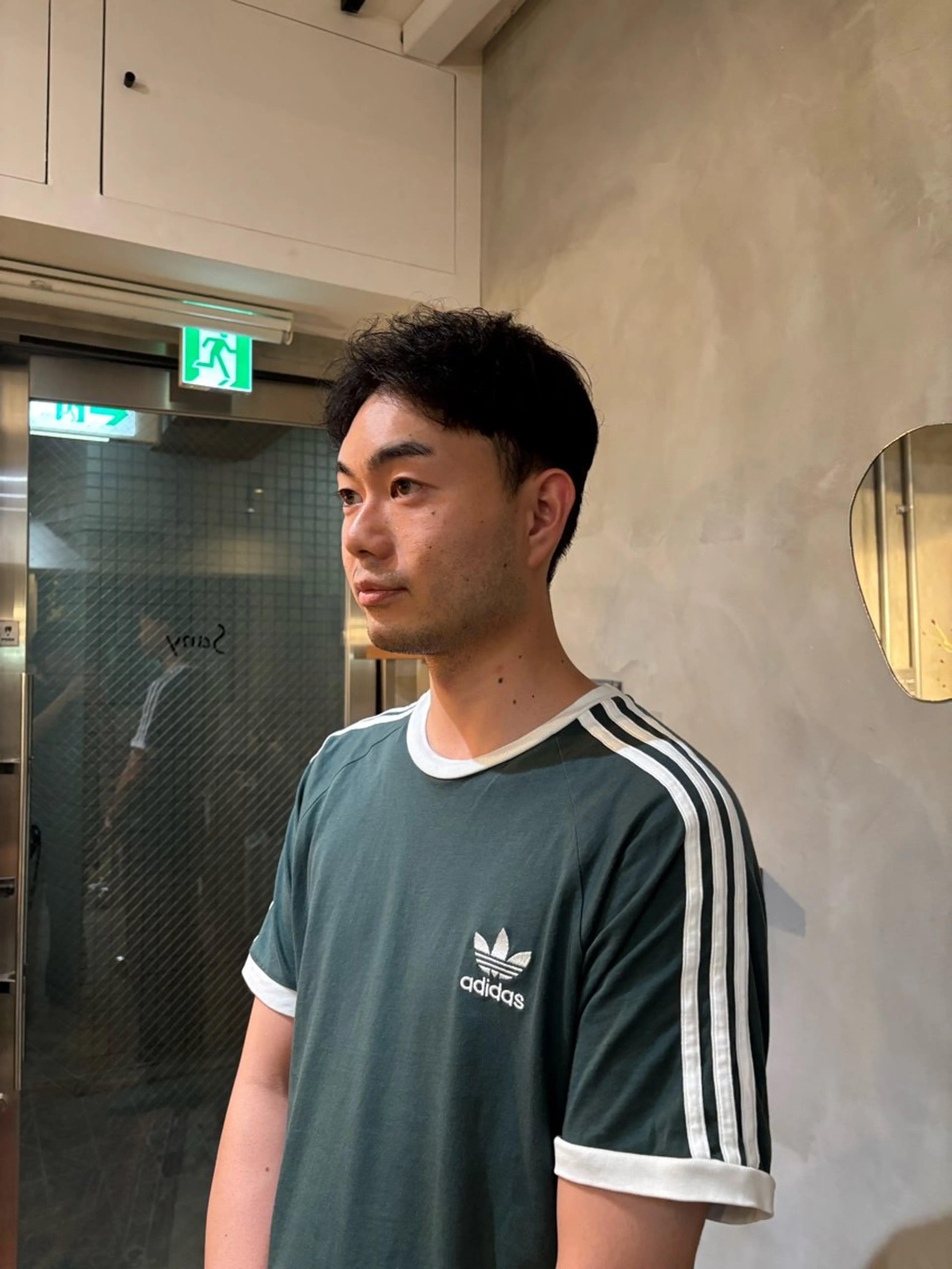 ショート メンズ特化ショート/ センターパート/福田のヘアスタイル