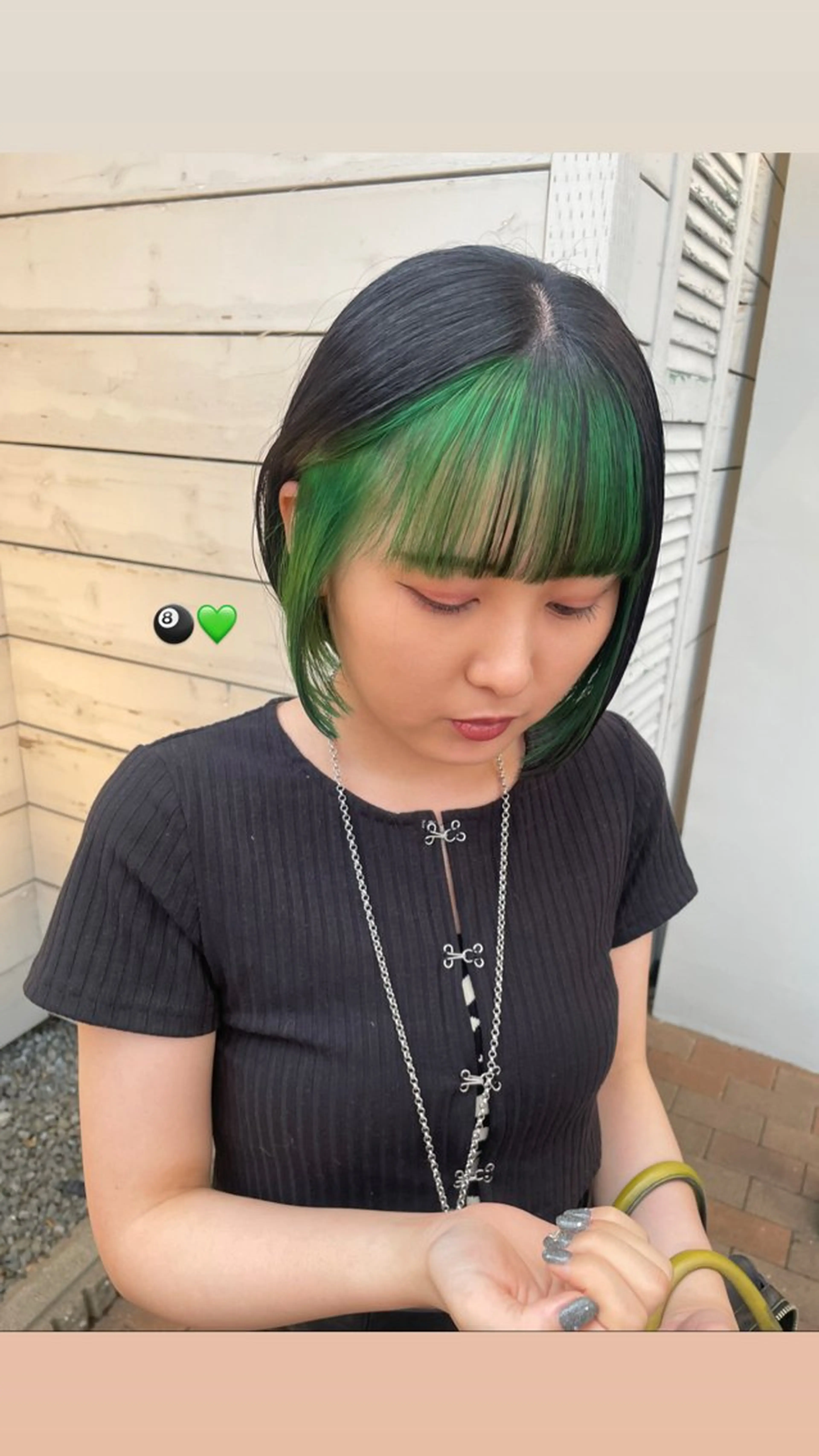 ショート カラー ヘアカラー トリートメント ハイトーン/透明感 カラー/下出有沙のヘアスタイル