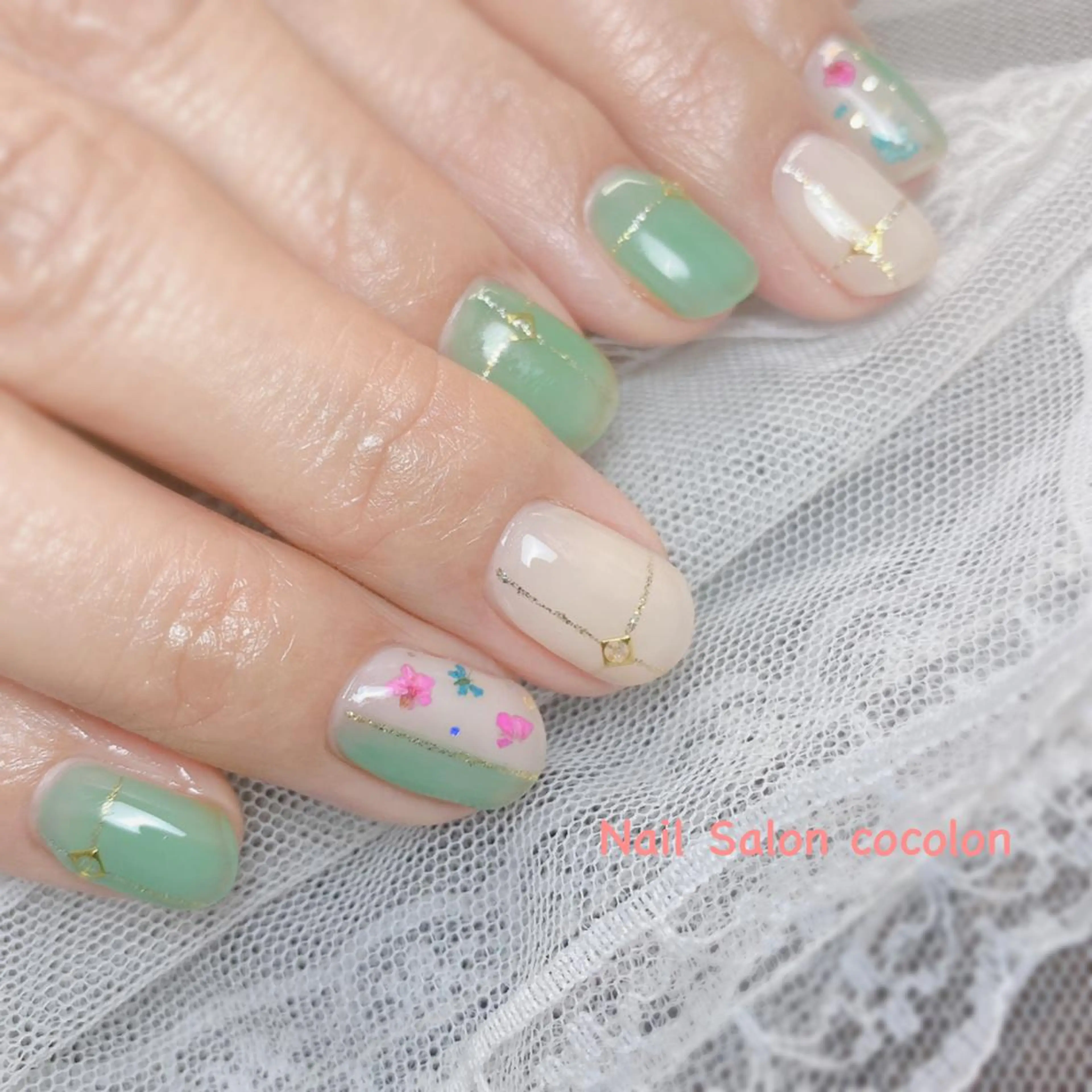 ネイル アートネイル 柴崎 美幸のネイルデザイン