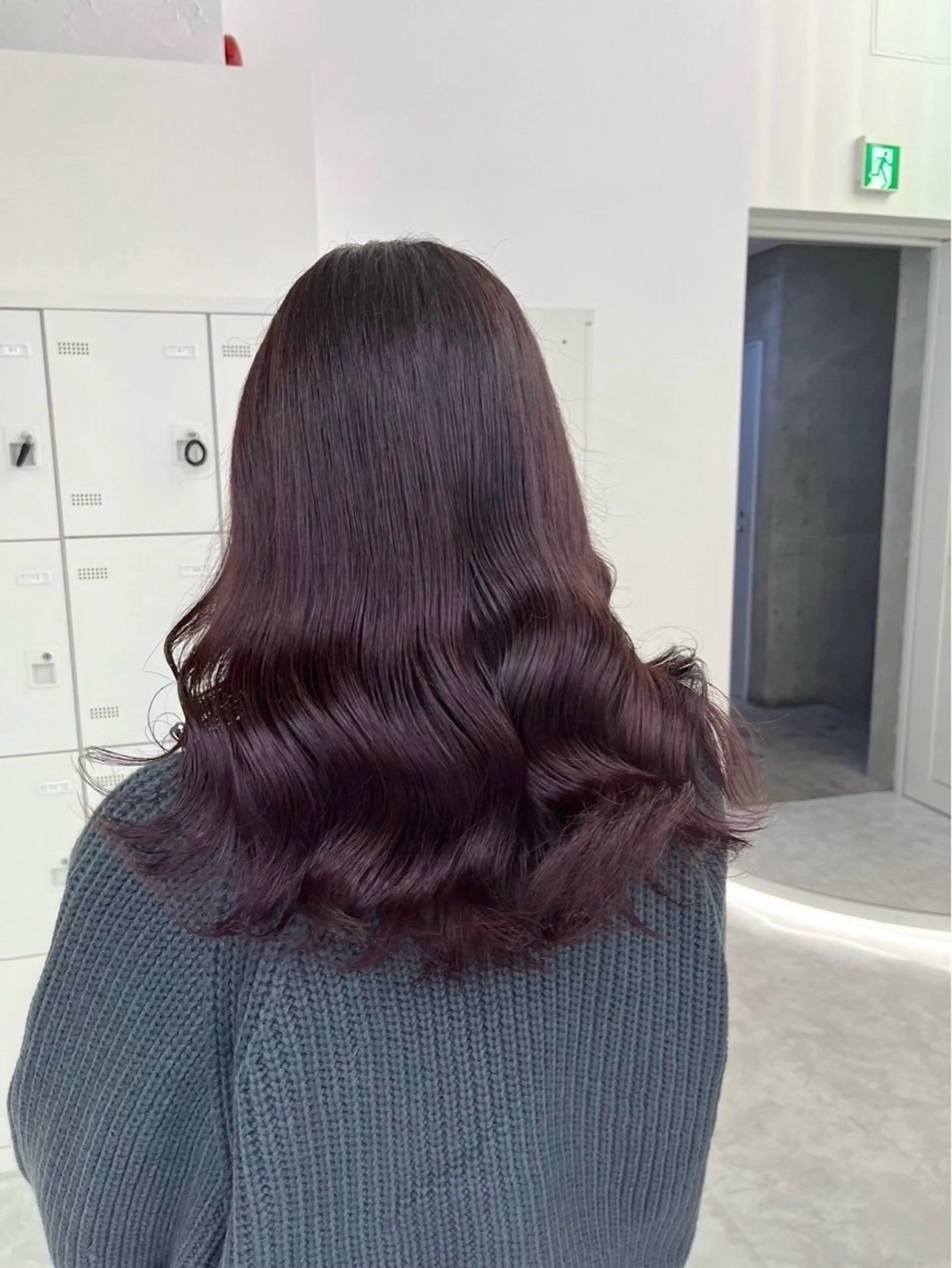 ロング ピンクラベンダー 大人上品ベージュ 🎀HARUNAのヘアスタイル