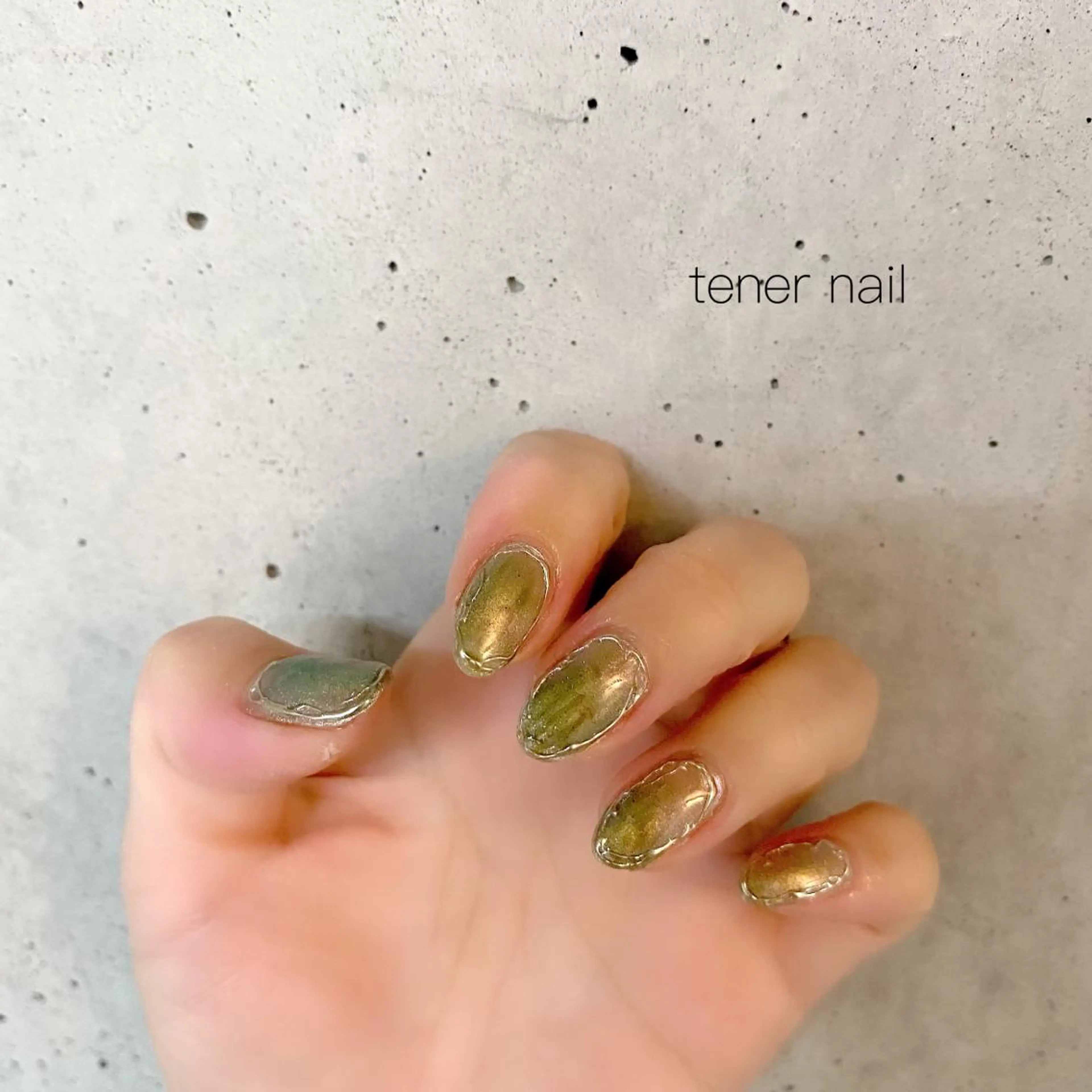 ネイル ミラーネイル ニュアンスネイル tener  nail  テネルネイル所属・テネルネイル tener nailのネイルデザイン