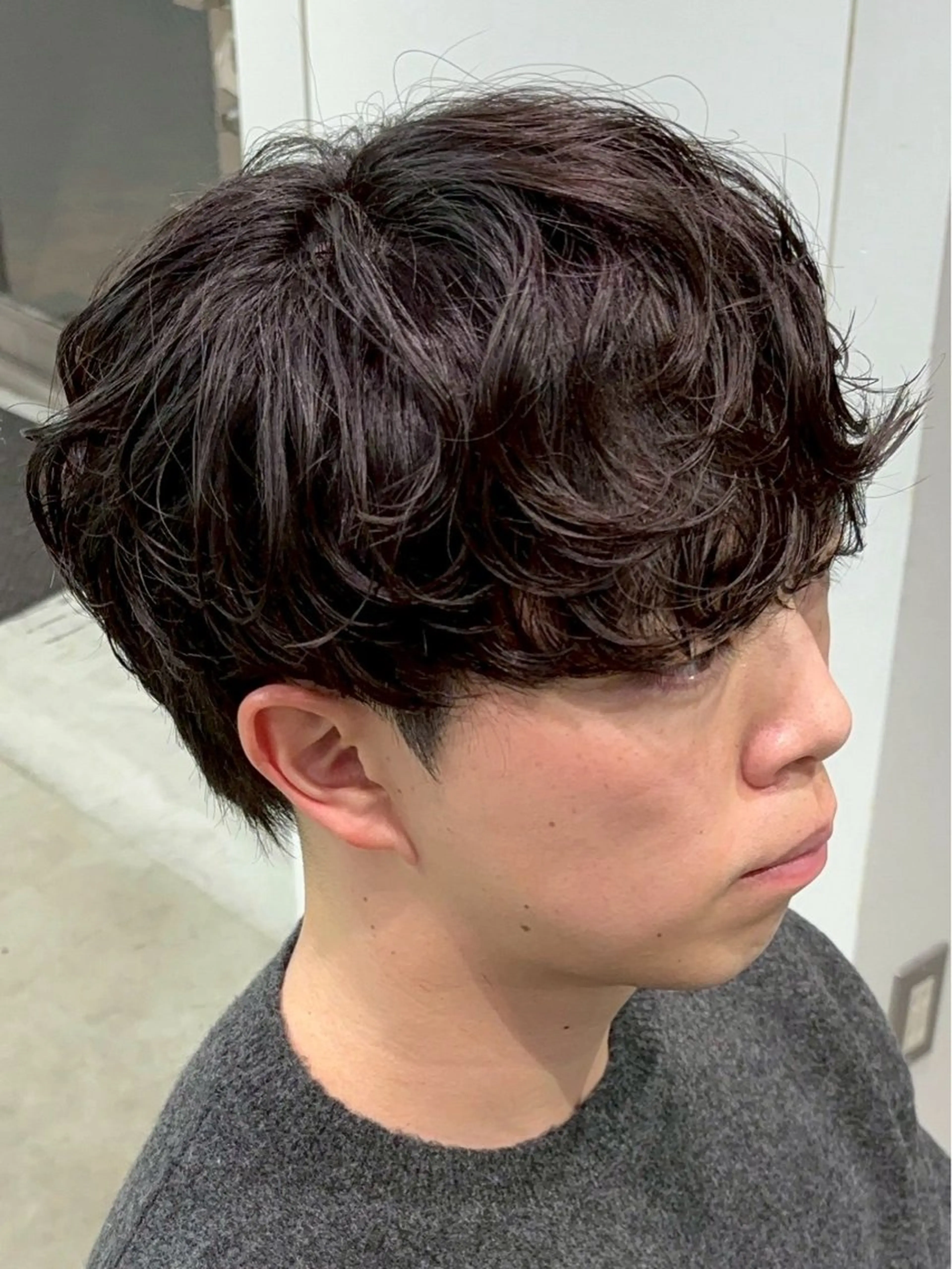 パーマ メンズ fifth天神メンズ パーマ特化／内山遥斗のヘアスタイル