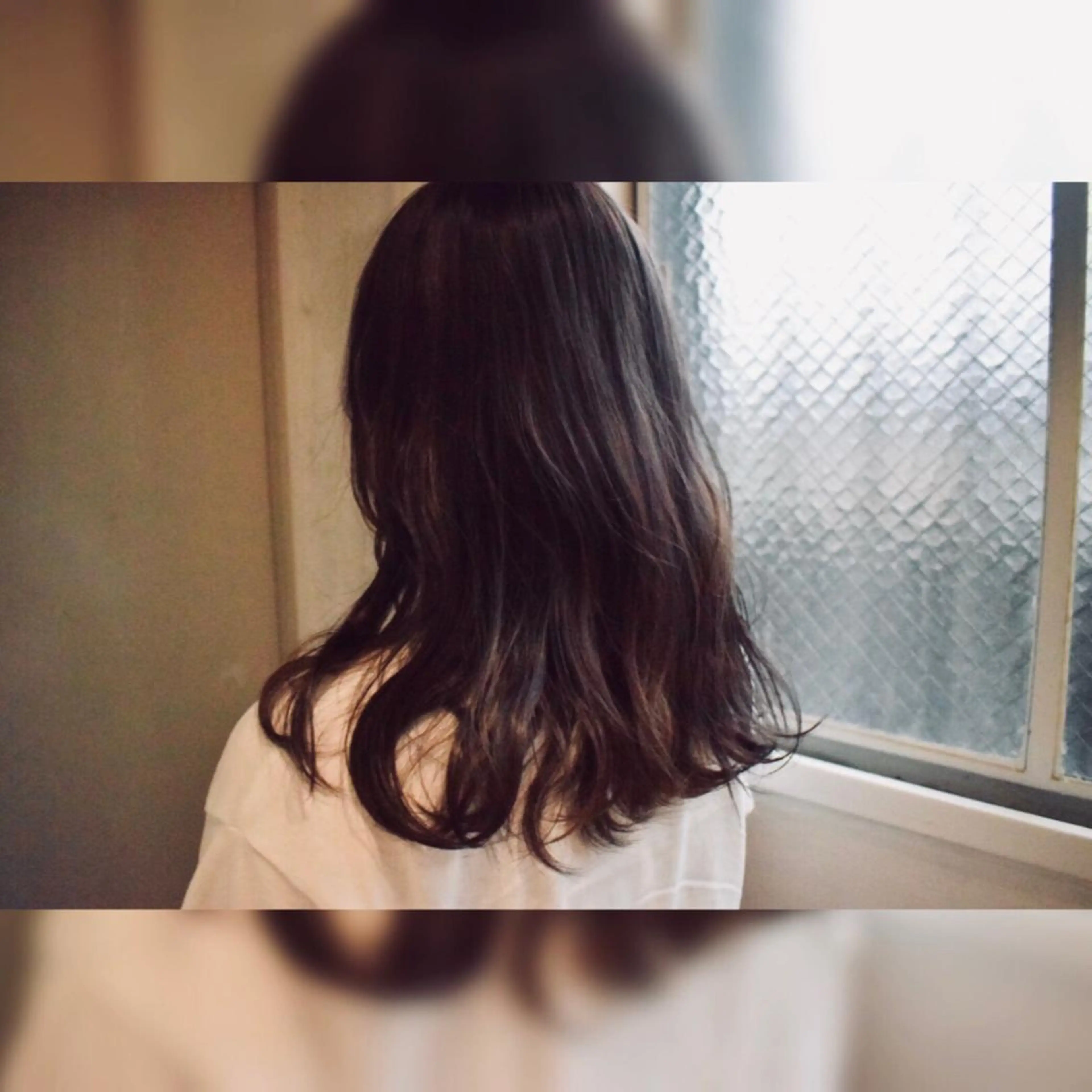 ロング カラー ベージュカラー ラベンダーカラー ラベンダーベージュ マイ 【川口】のヘアスタイル