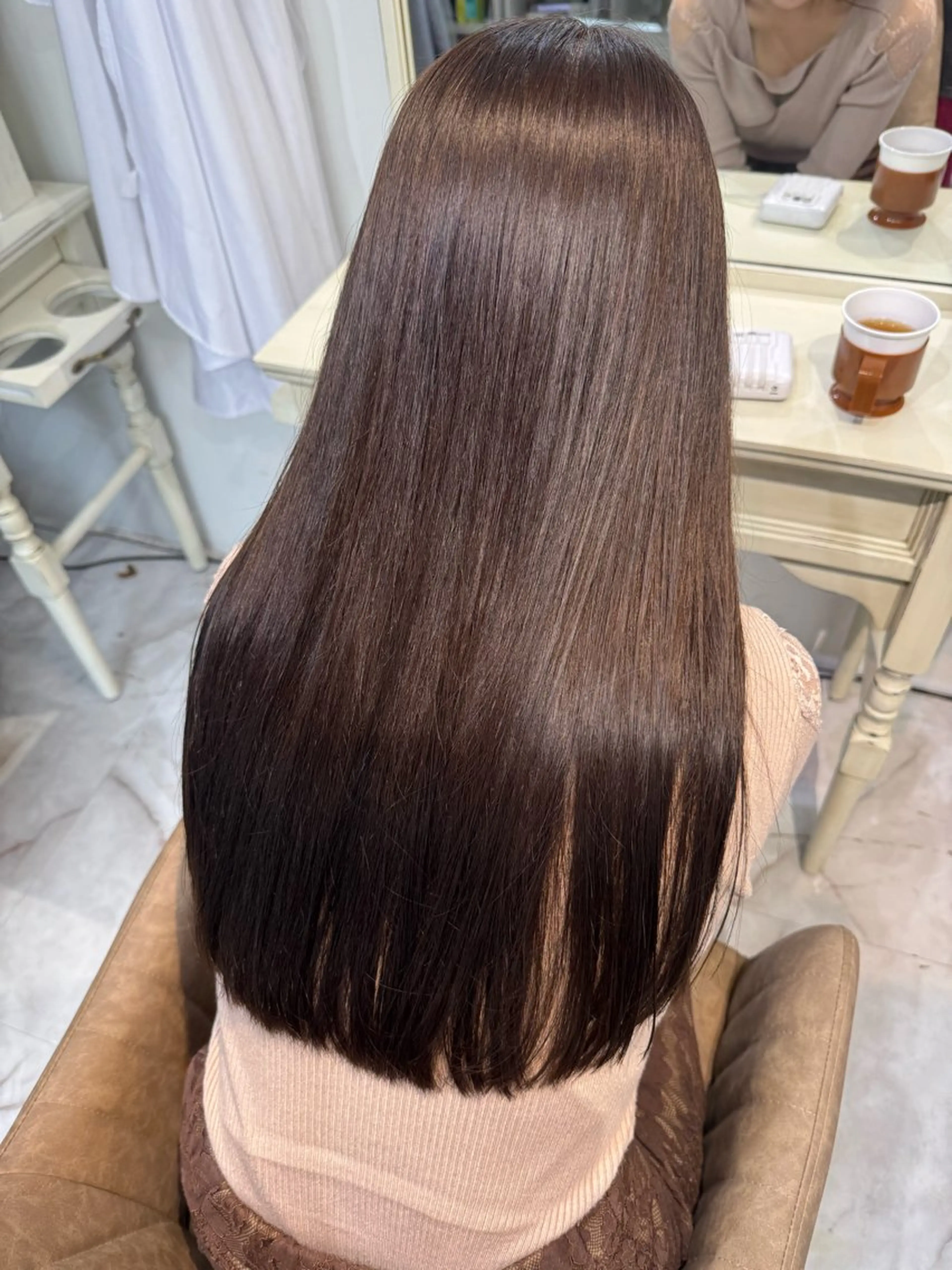 ロング パーマ 髪質改善 酸性ストレート ストレートパーマ Fuu.by lupine所属・16日空きあり 🌟misatoのヘアスタイル