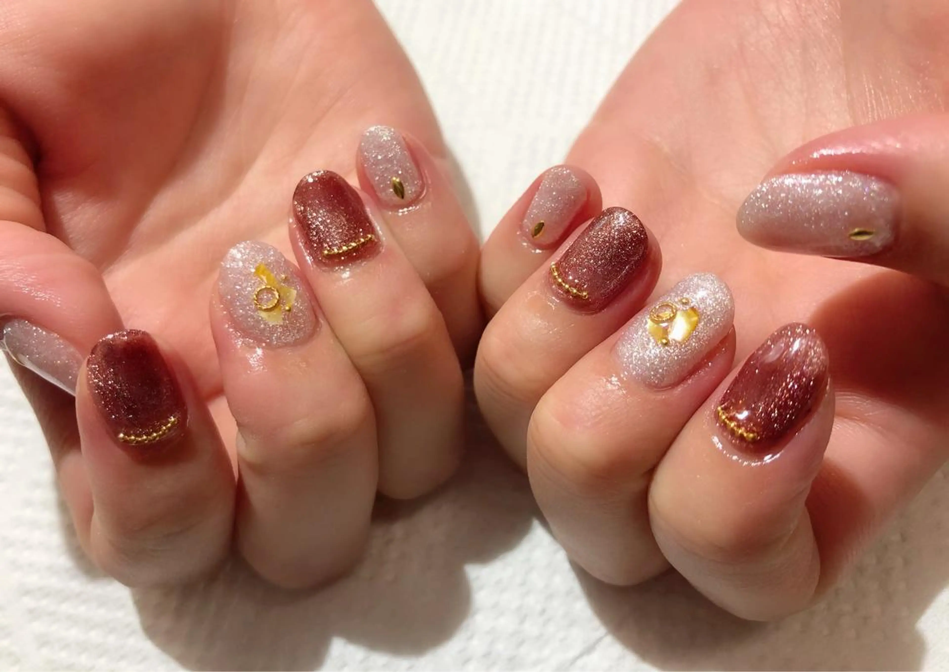 ネイル マグネットネイル ハンドネイル t. yoshizawaのネイルデザイン