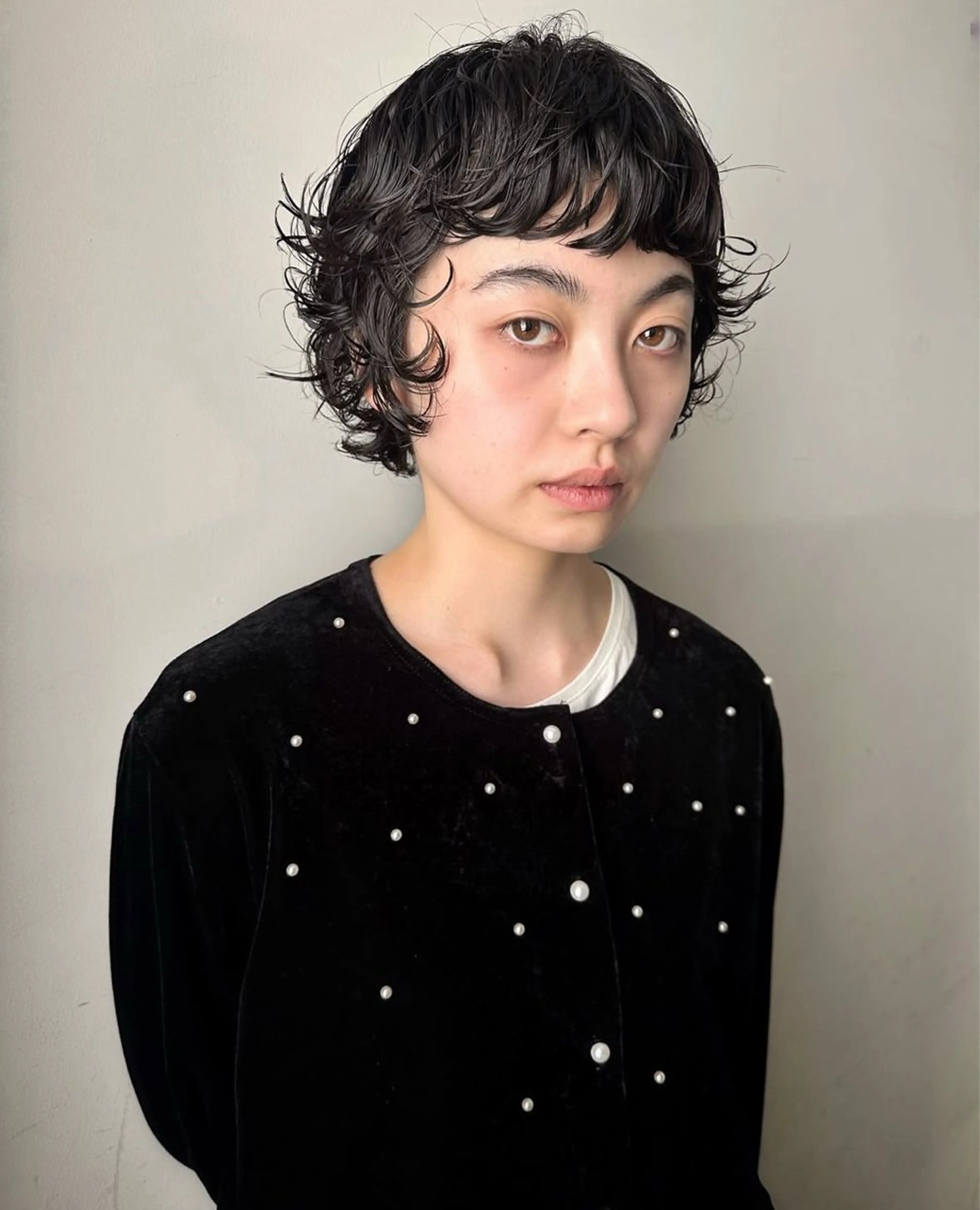 ショート パーマ カット パーマ トリートメント パーマ /レイヤー 榛地渉馬 /矢場町のヘアスタイル