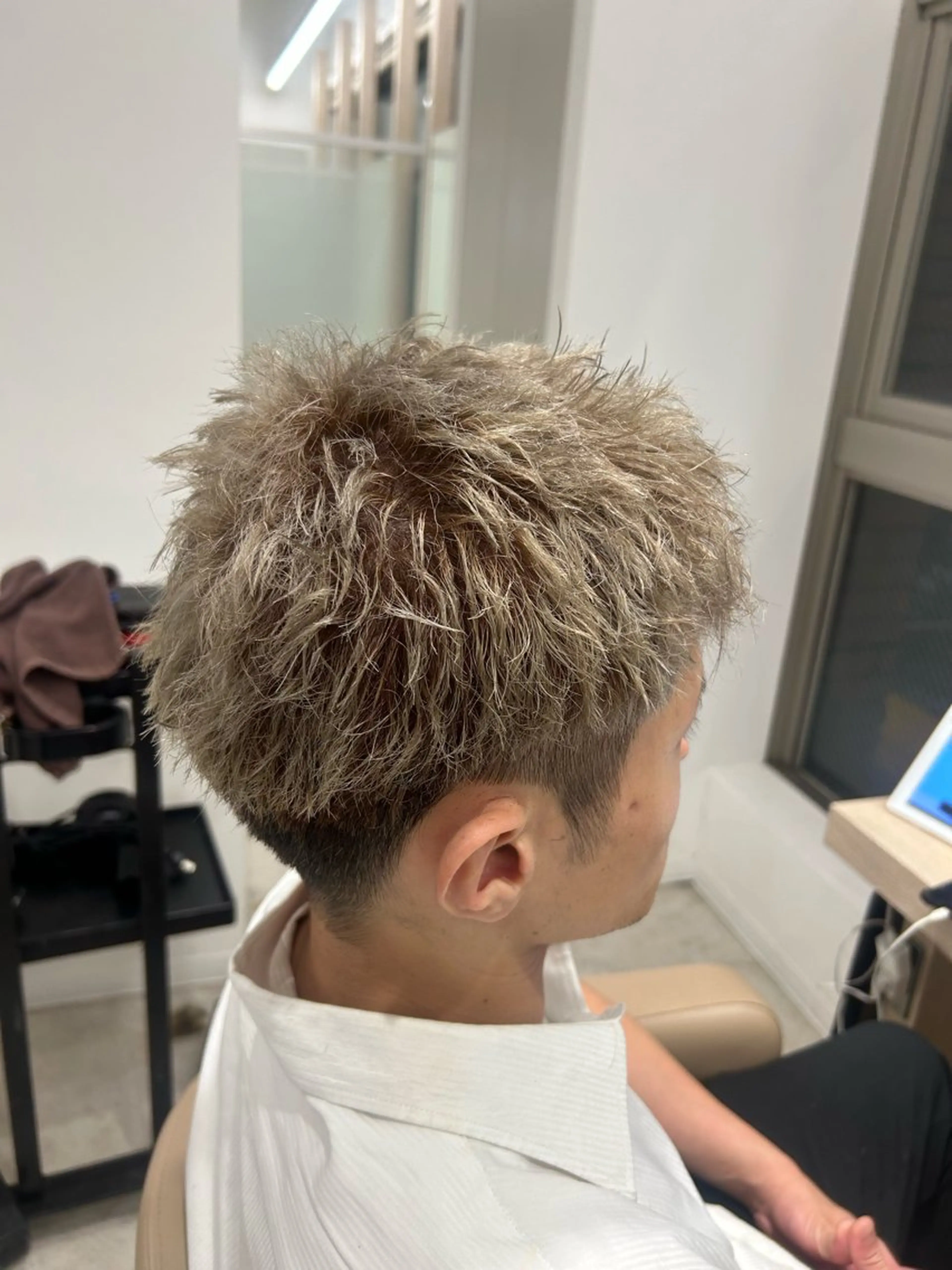 メンズ メンズパーマ 刈り上げ カット Earth 菊名のヘアスタイル