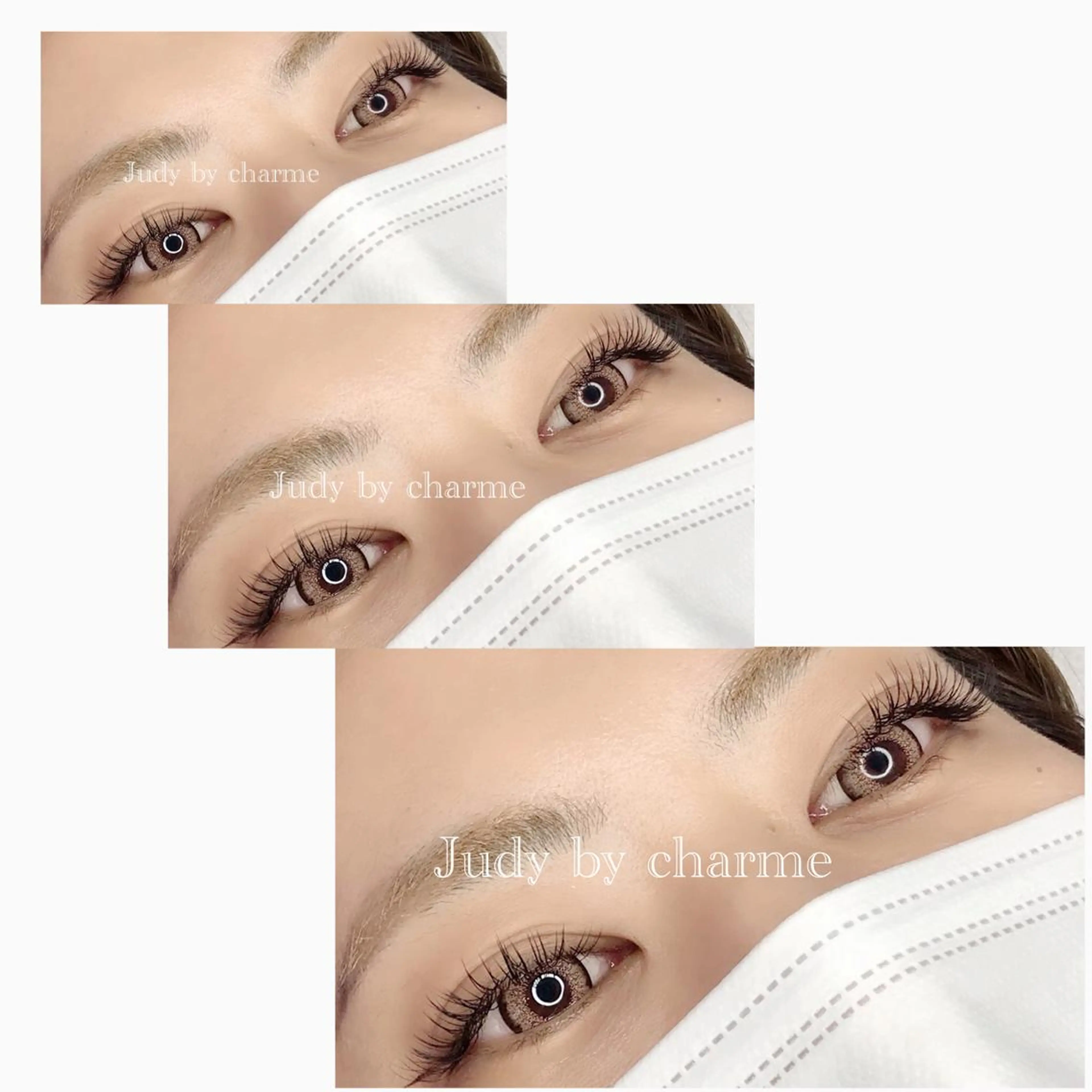 マツエク・マツパ Judy by charmeのマツエク・マツパデザイン