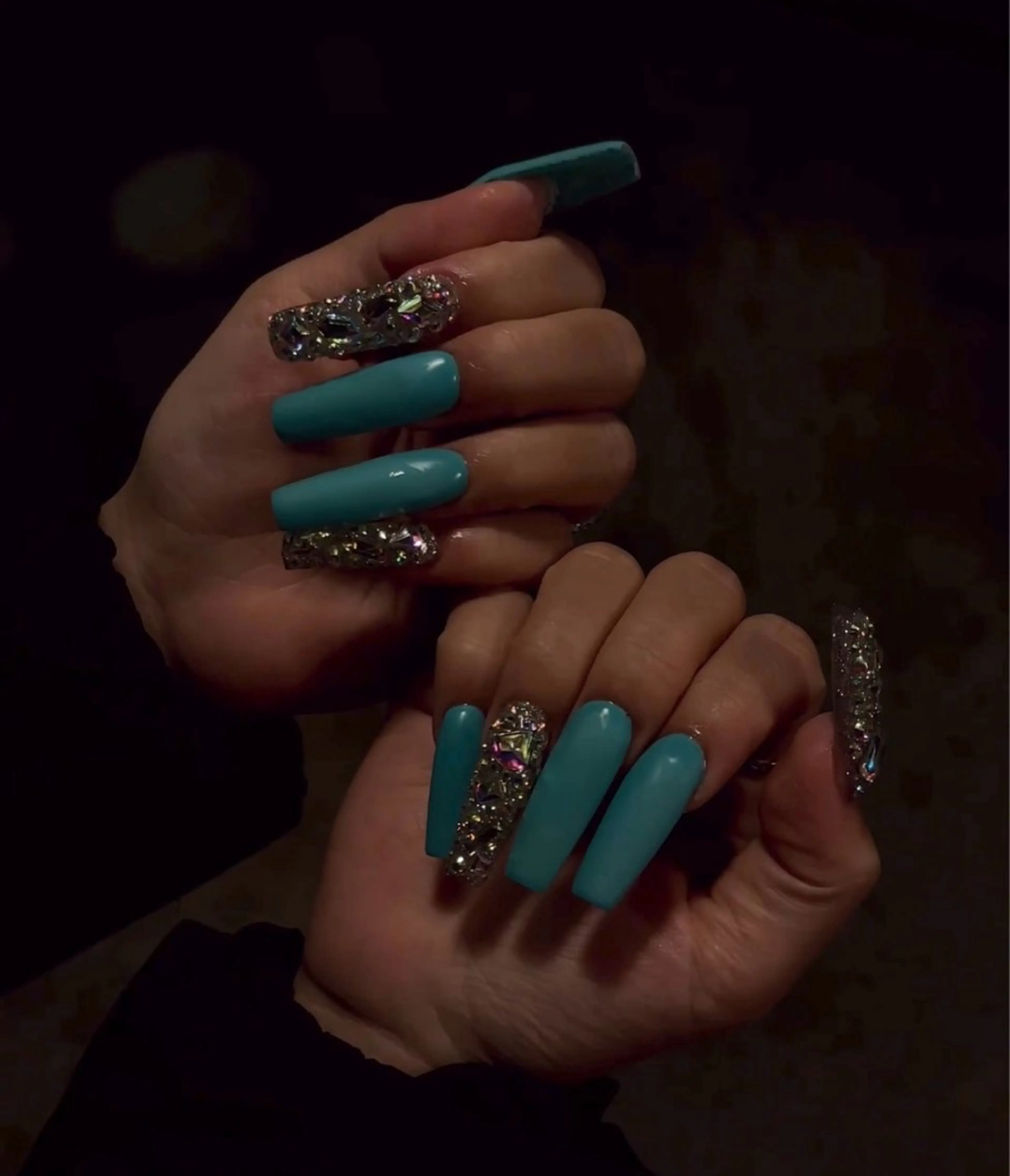 ネイル マットネイル スクエアネイル ハンドネイル NAILSALON SOMI所属・町田 NAIL SALON SOMIのネイルデザイン