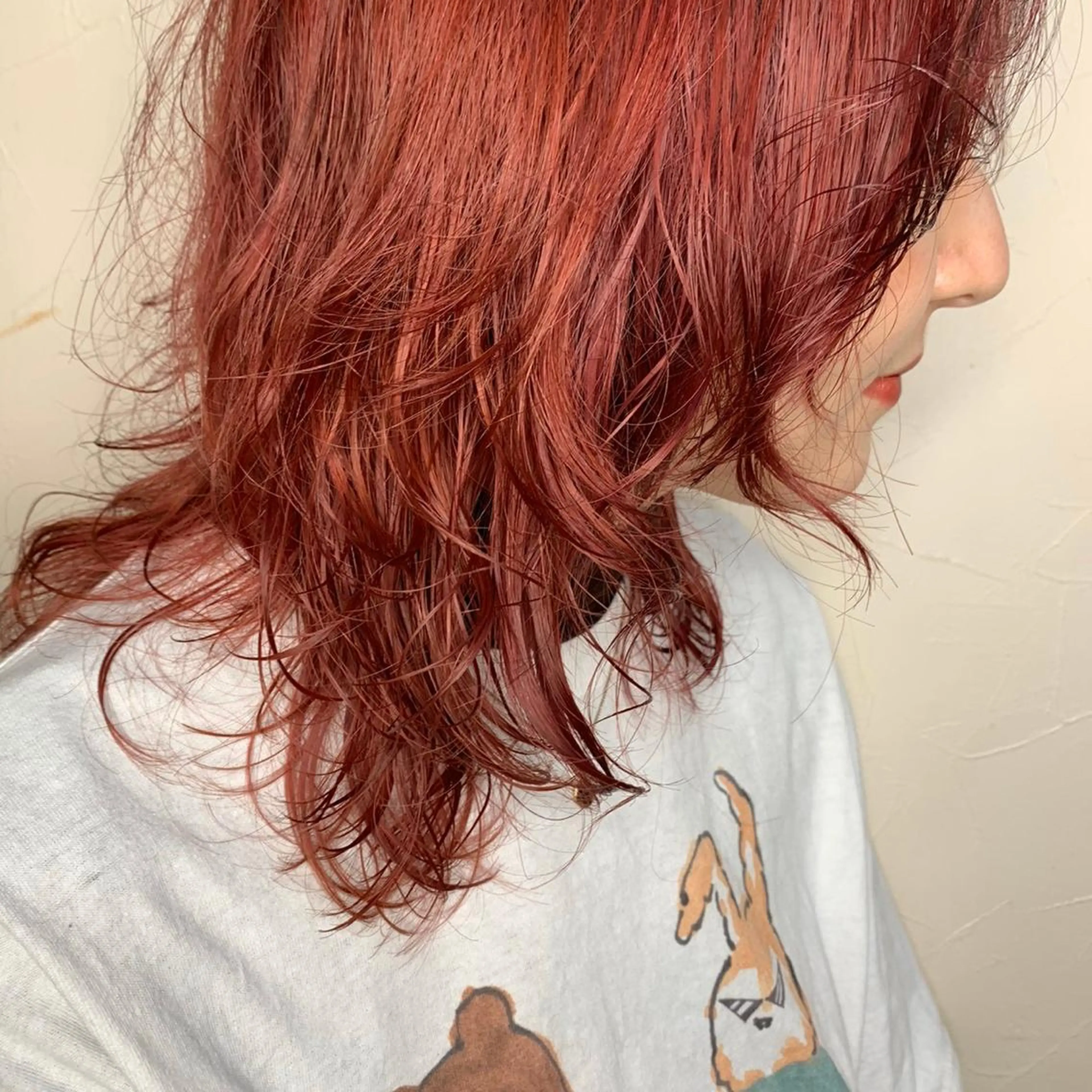 ミディアム カラー 平野葵🎀 hair/nailのネイルデザイン