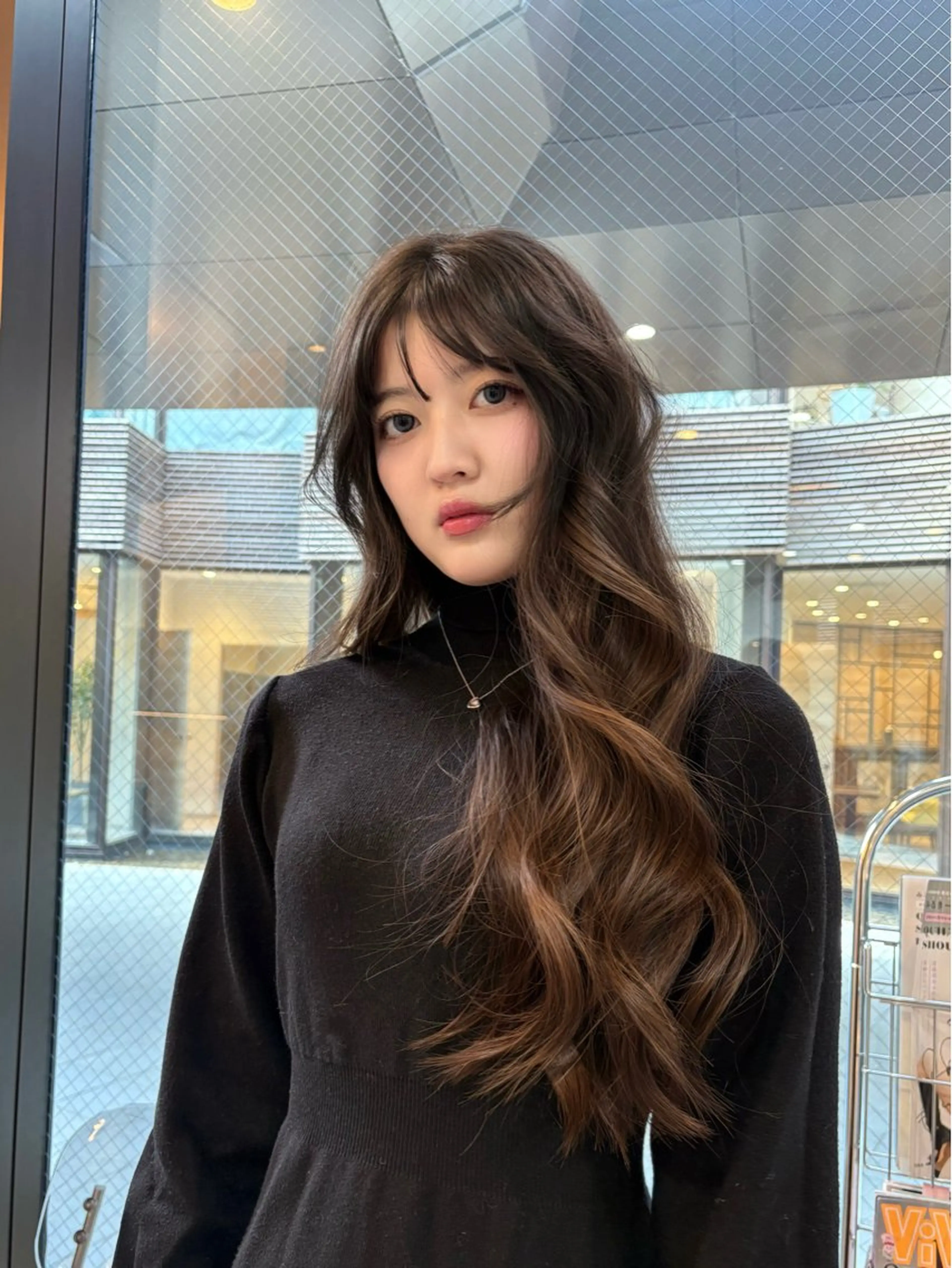 ロング ヘアカラー トリートメント Tia.所属・縮毛矯正／髪質改善 _MiMiのヘアスタイル